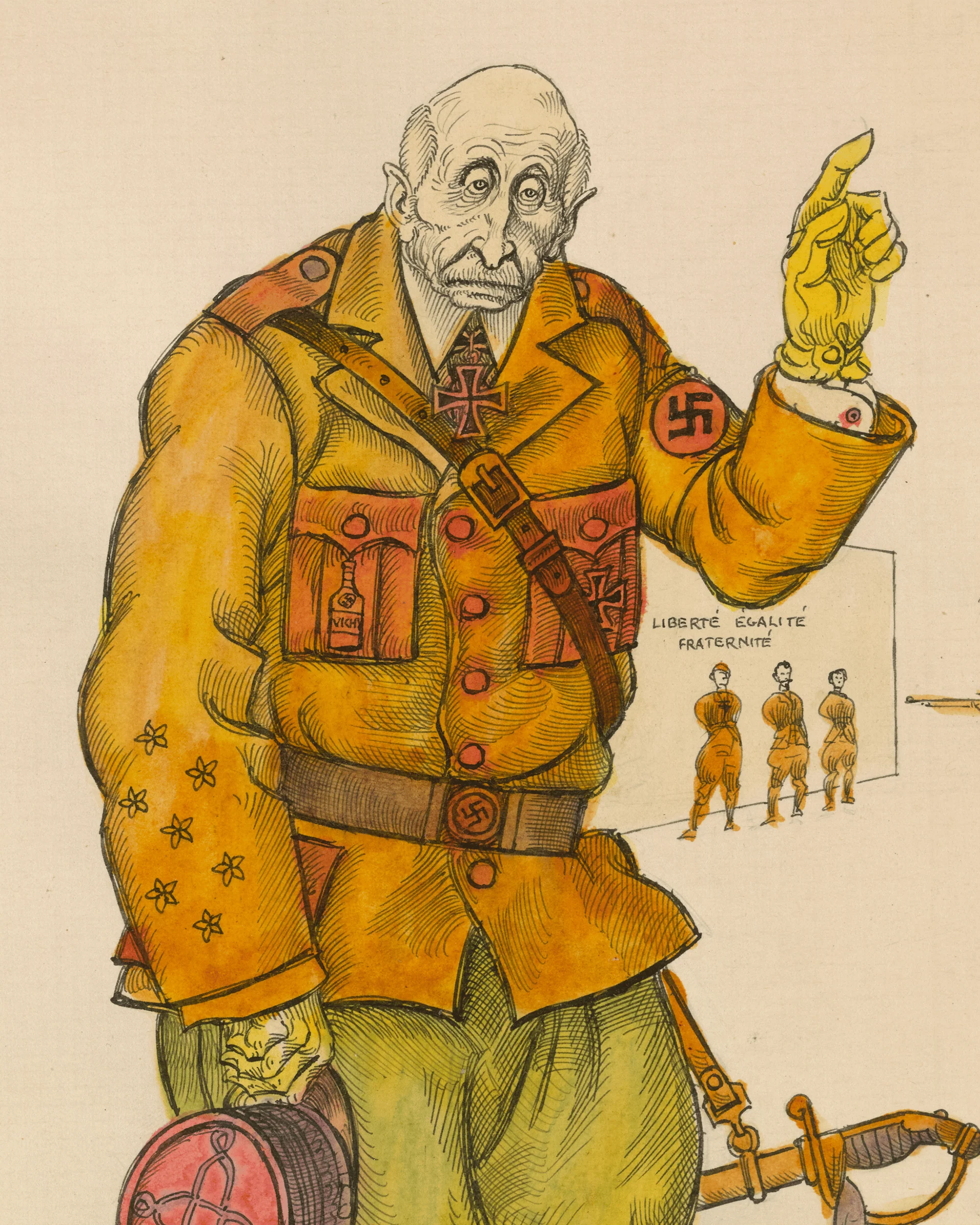 C'est Pourtant Bien Moi by Arthur Szyk - Image 3