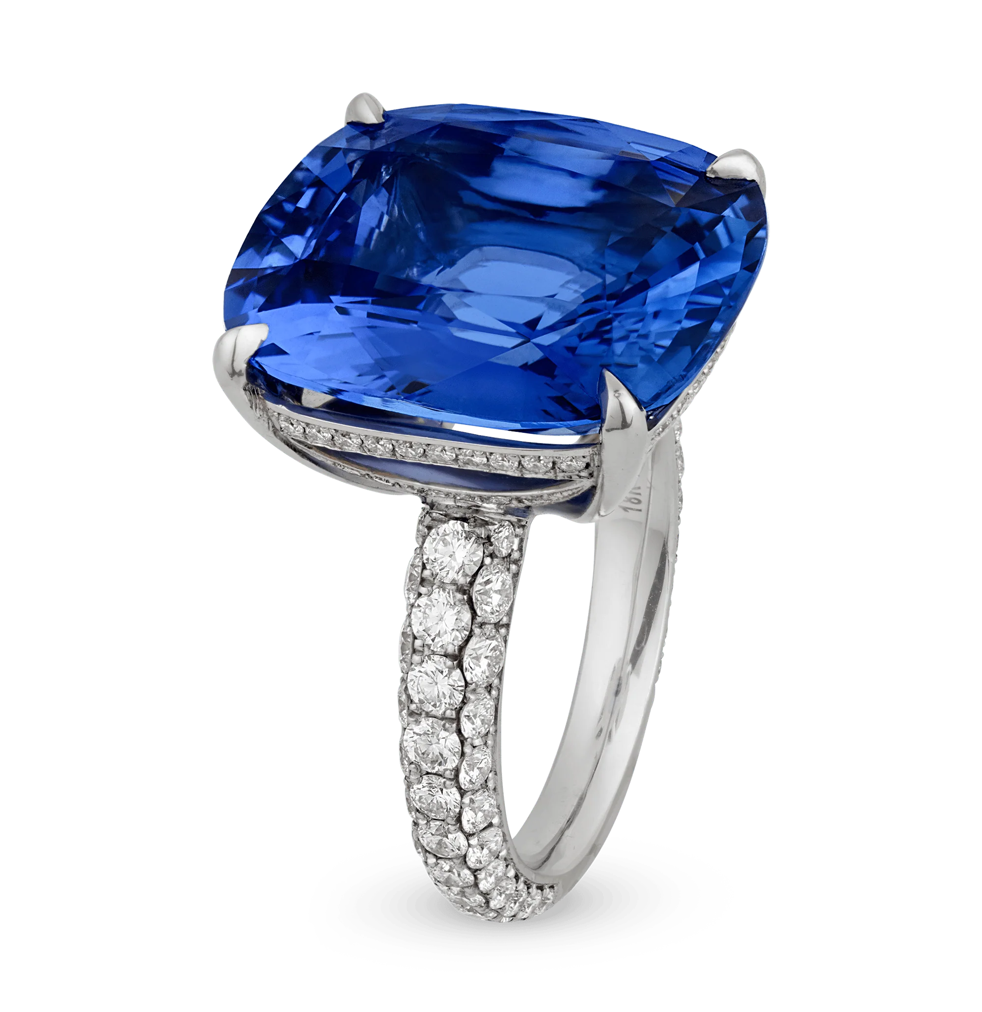 Ceylon Sapphire Ring, 18.23 Carats - Image 2