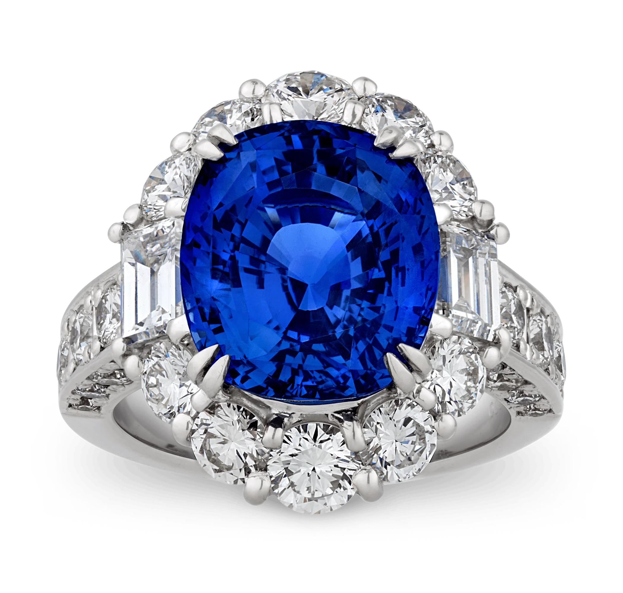 Ceylon Sapphire Ring, Unheated, 8.37 Carats