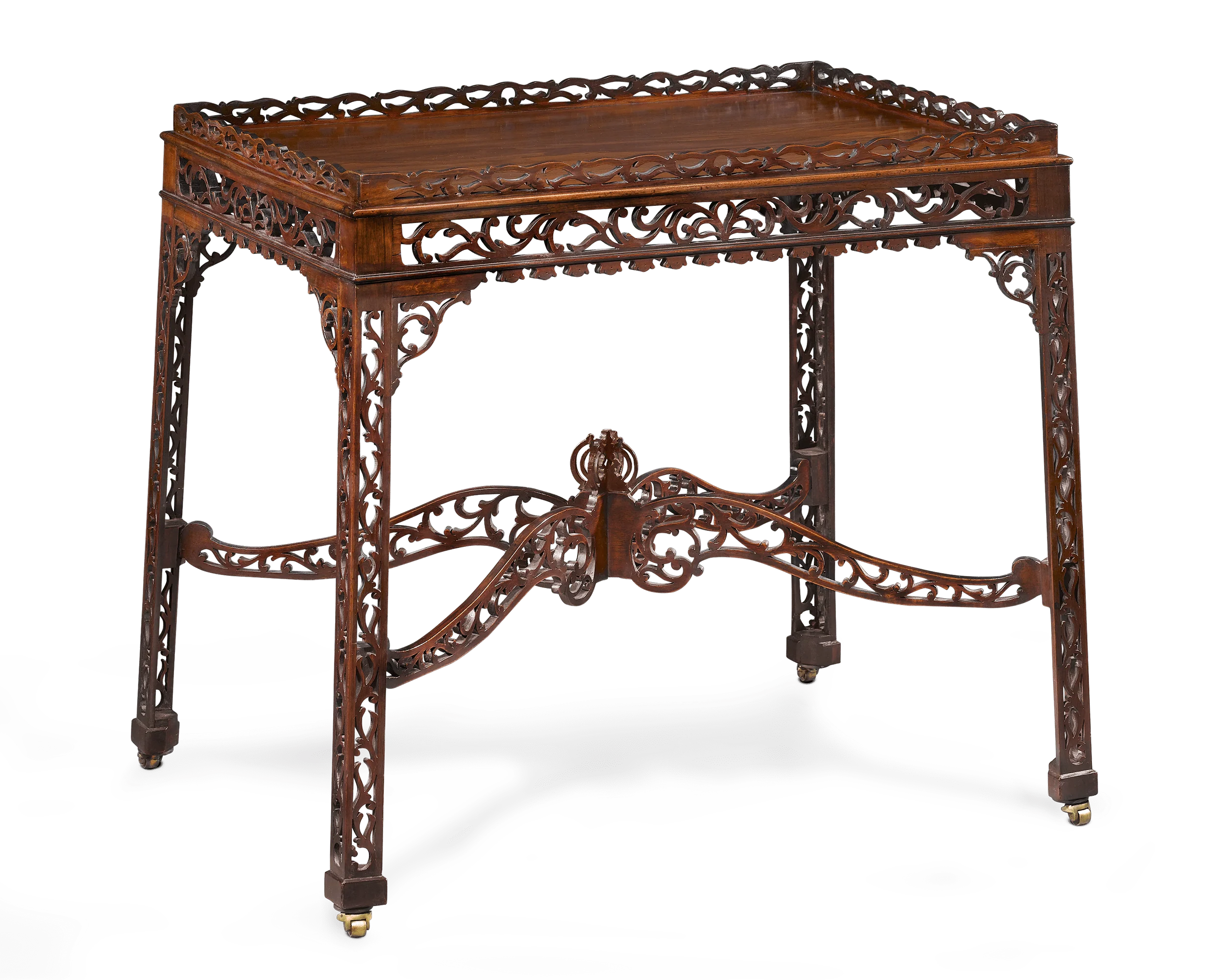 Chinese Chippendale Tea Table