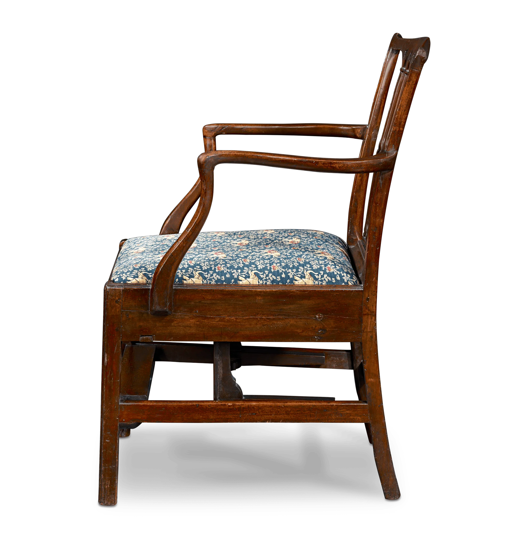 Chippendale-Style Metamorphic Library Chair - Image 5