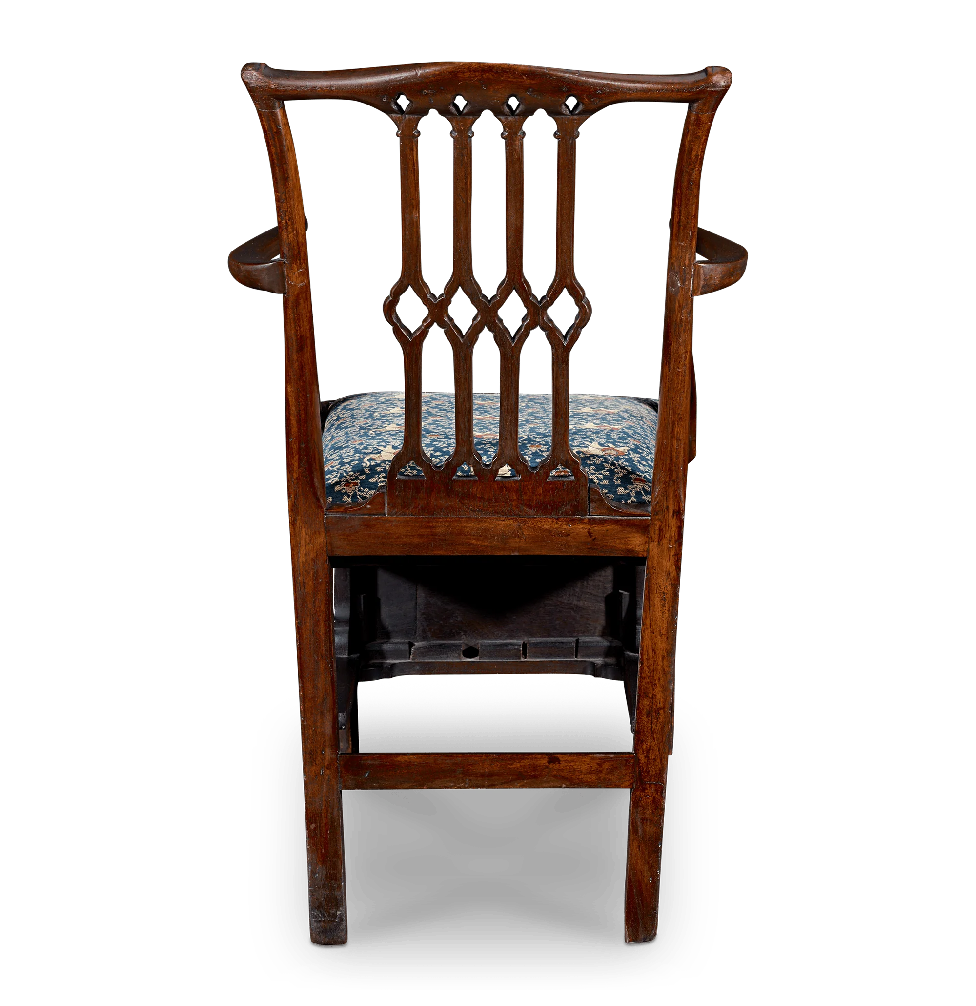 Chippendale-Style Metamorphic Library Chair - Image 6
