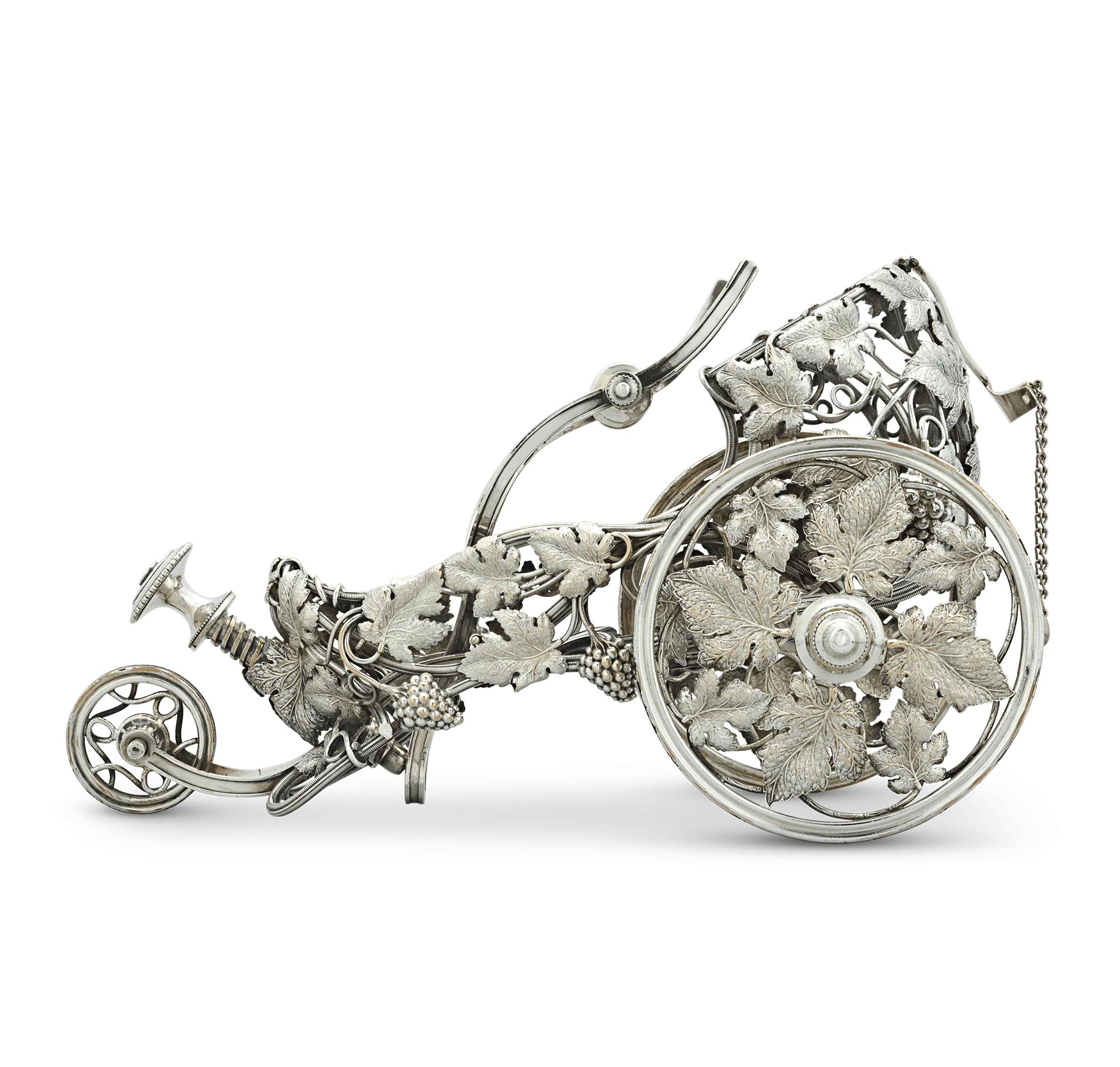 Christofle Silverplate Wine Trolley