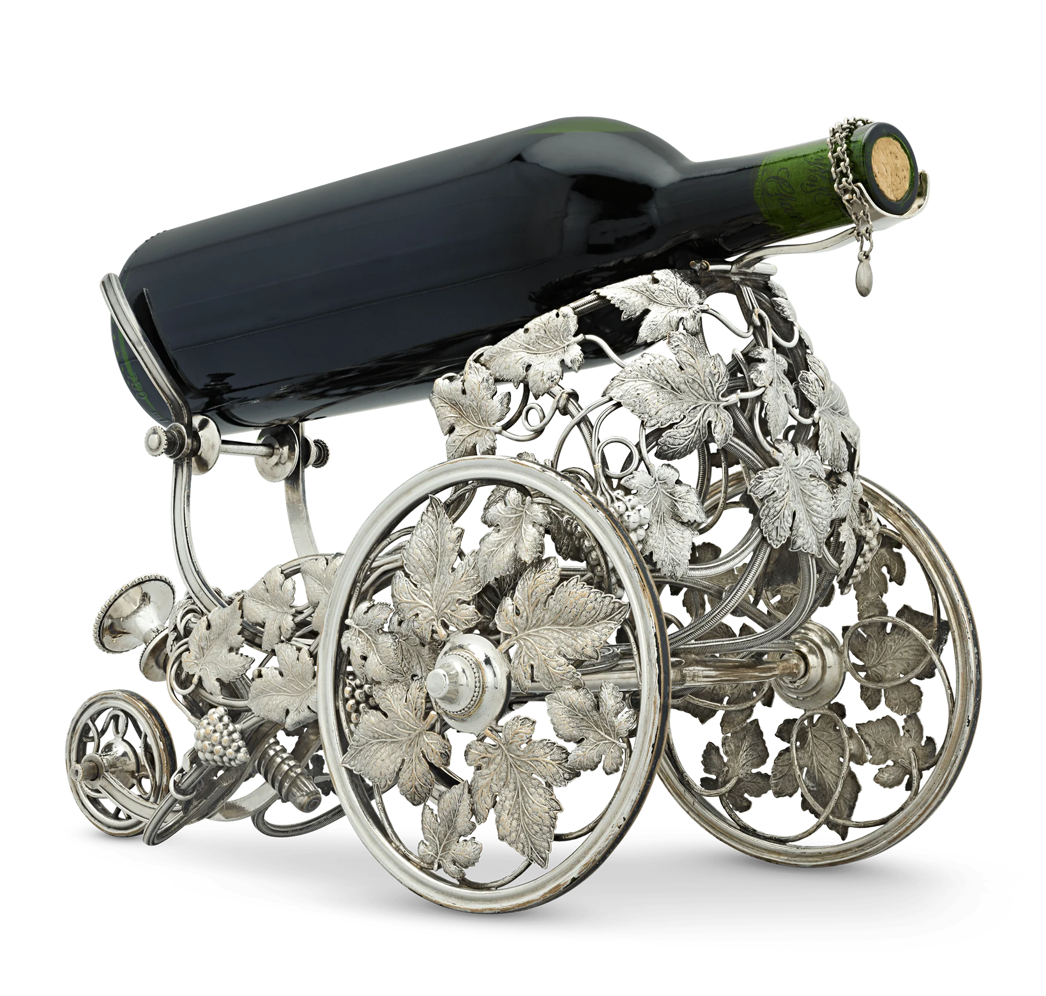 Christofle Silverplate Wine Trolley - Image 3