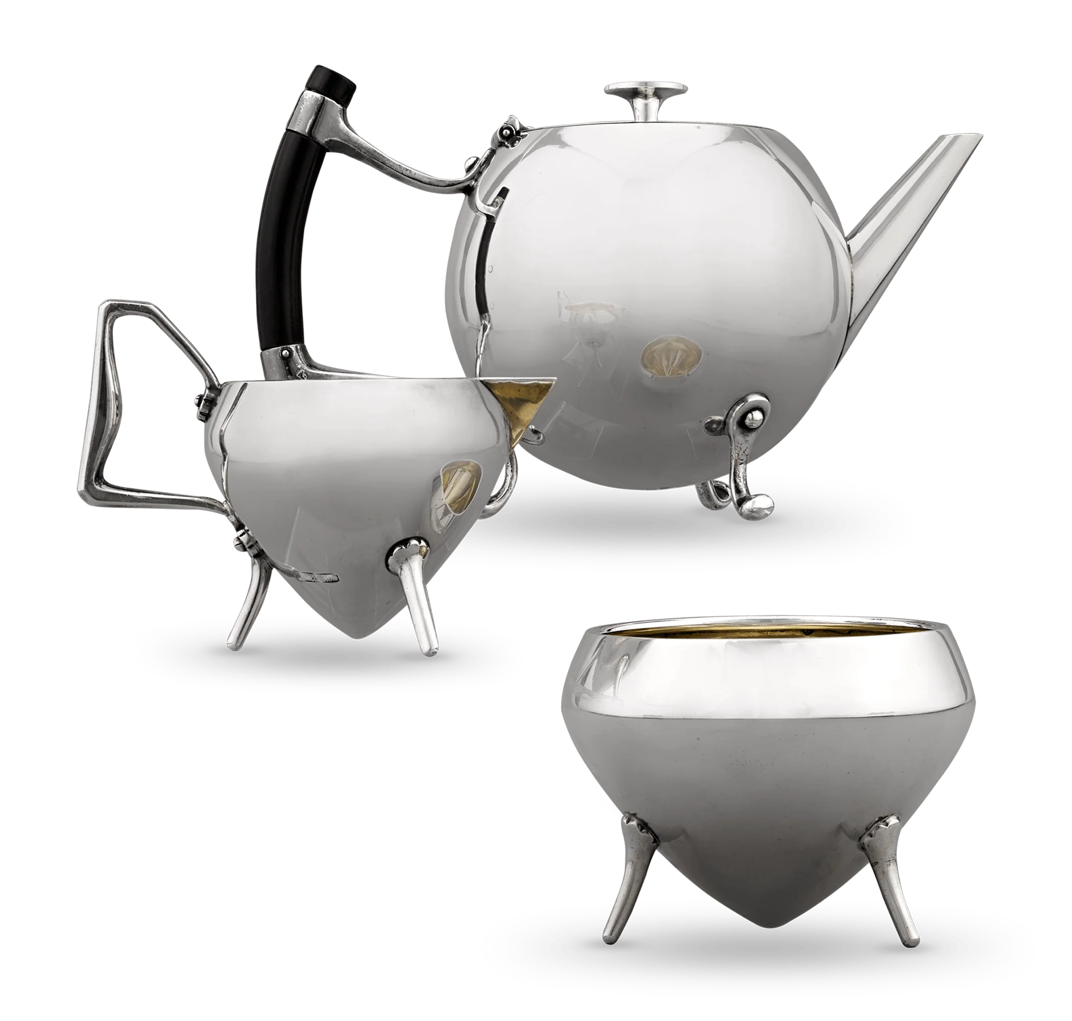 Christopher Dresser Silverplate Tea Set