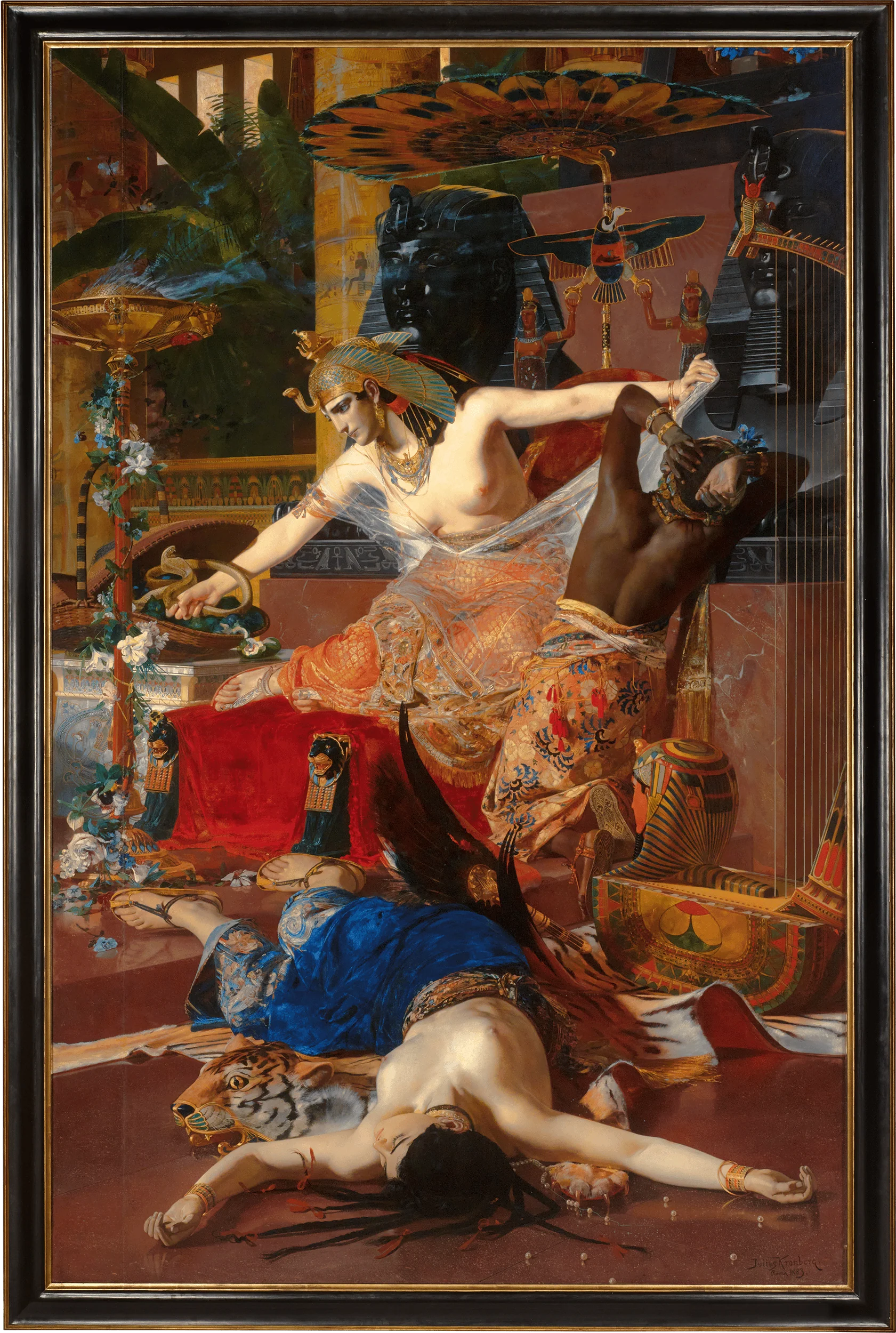 Cleopatra by Julius Kronberg - Image 3