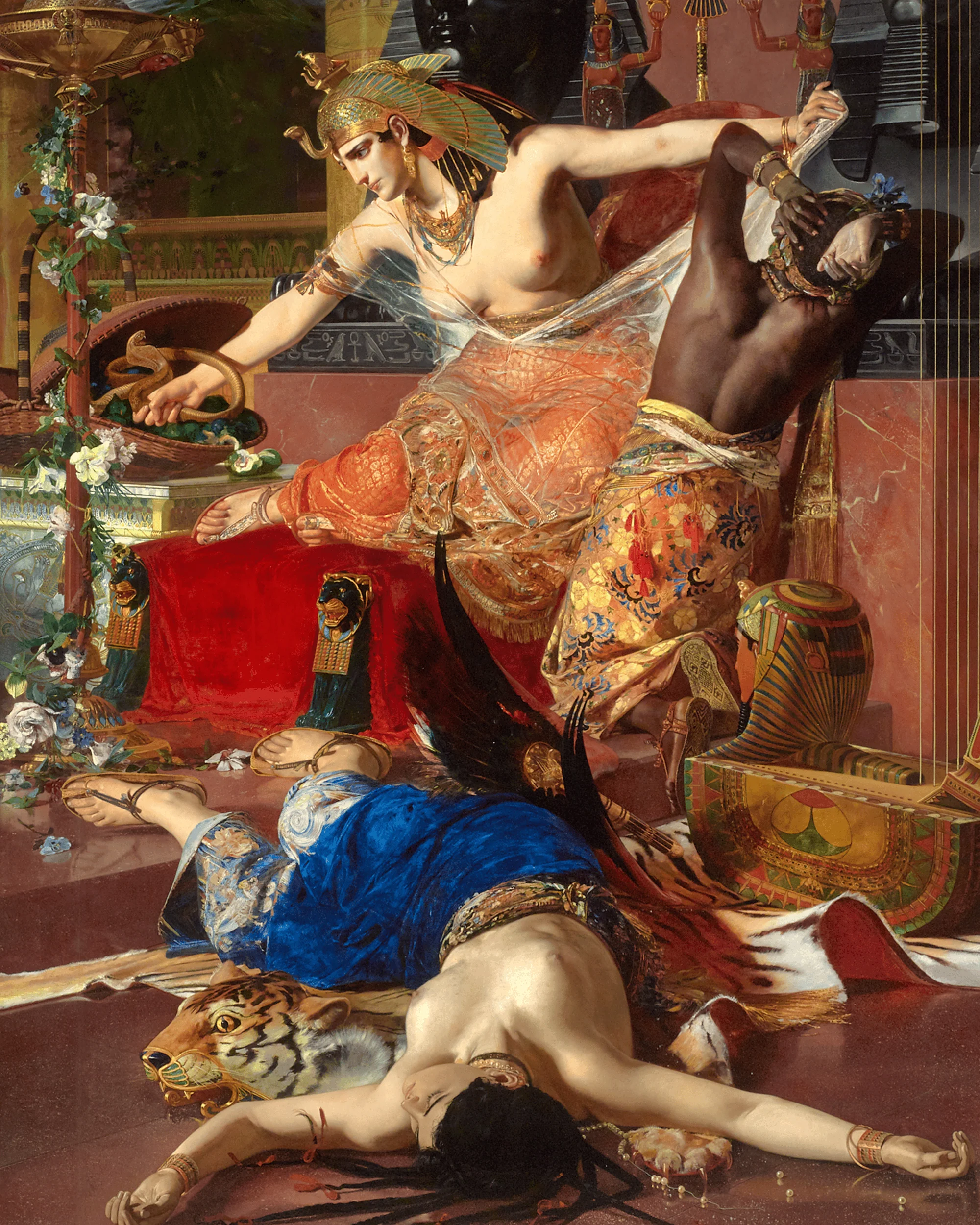 Cleopatra by Julius Kronberg - Image 4