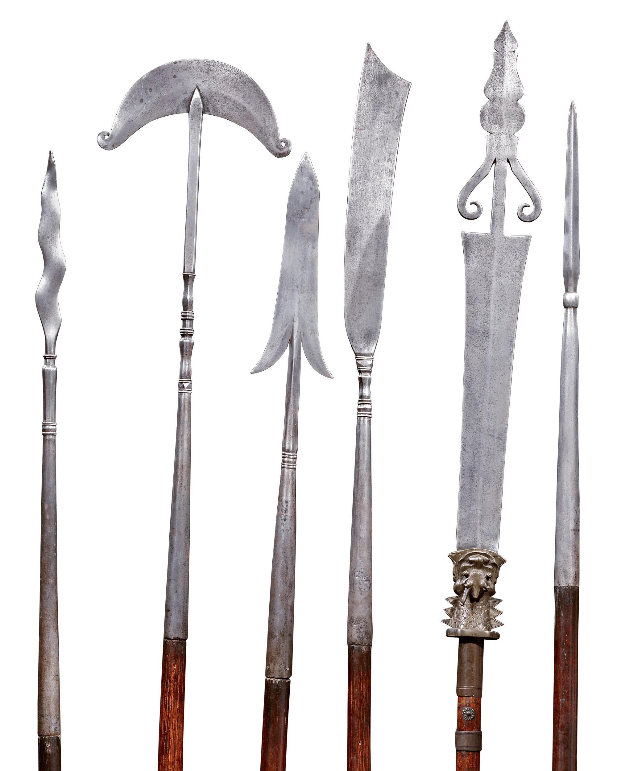 Collection of Six Asian Weapons - Image 3