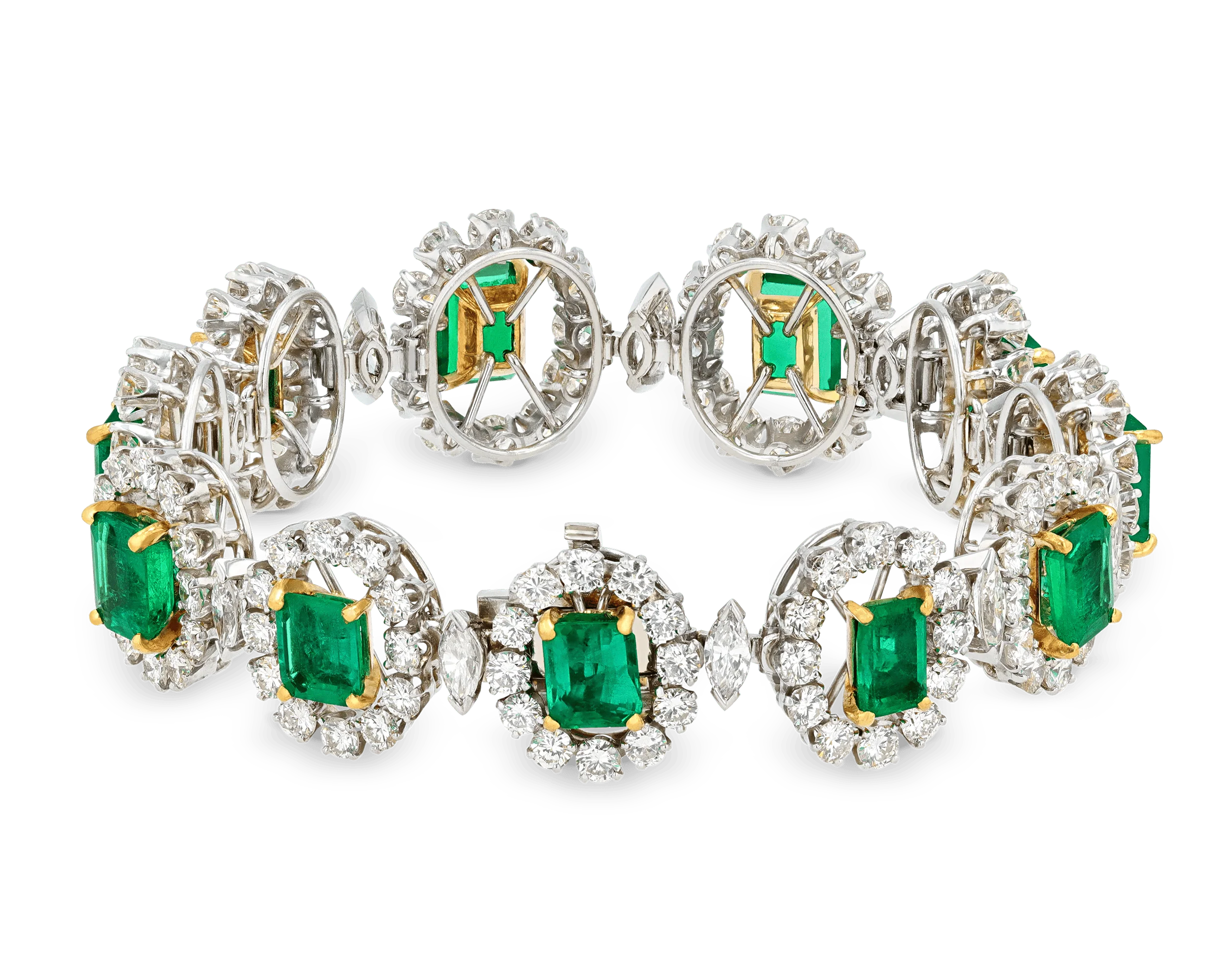 Colombian Emerald and Diamond Bracelet - Image 3