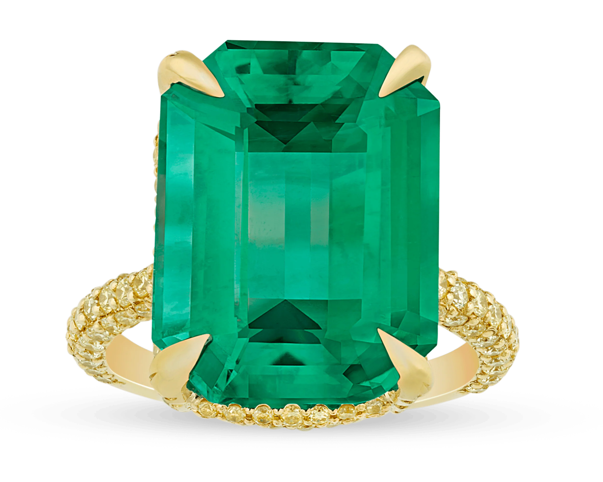 Colombian Emerald Ring, 13.67 Carats - Image 3
