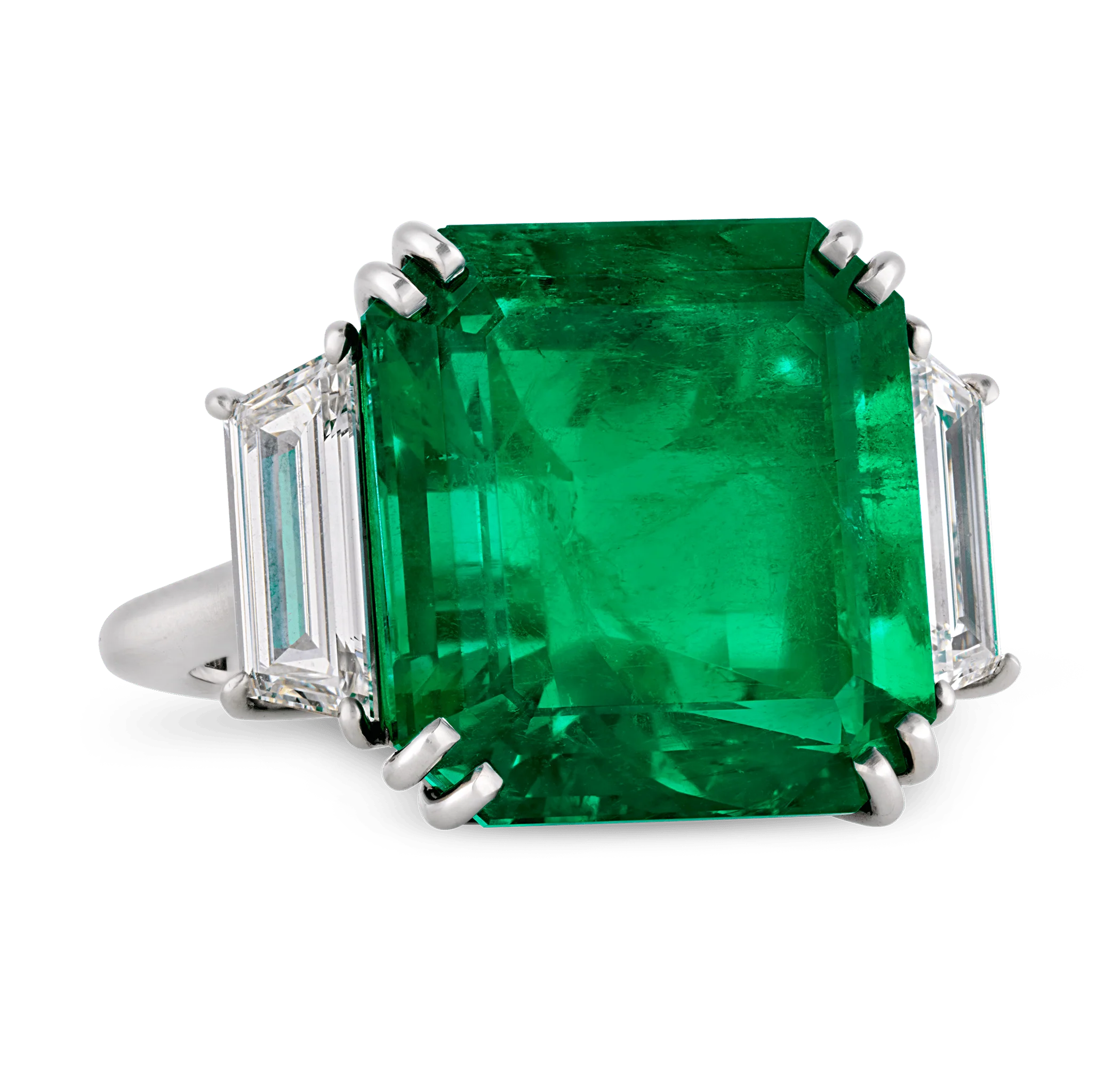 Colombian Emerald Ring, 20.66 Carats
