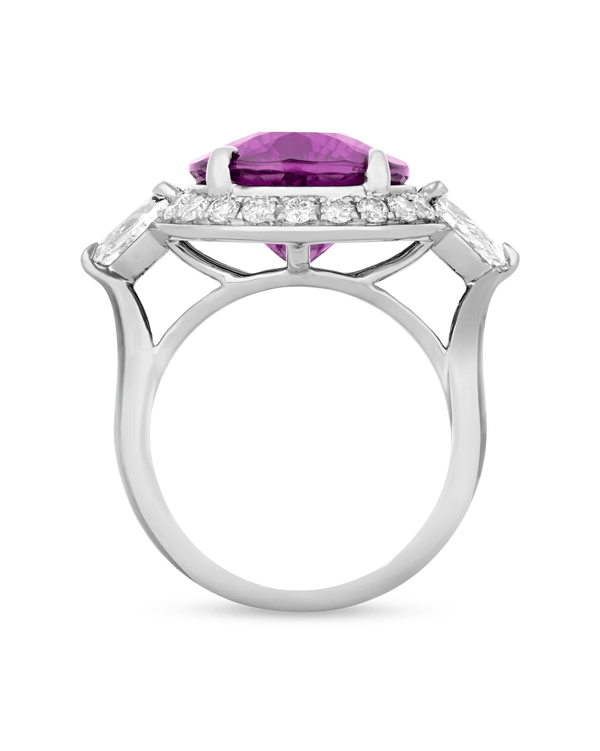 Color-Change Pyrope Garnet Ring, 8.85 Carats - Image 4