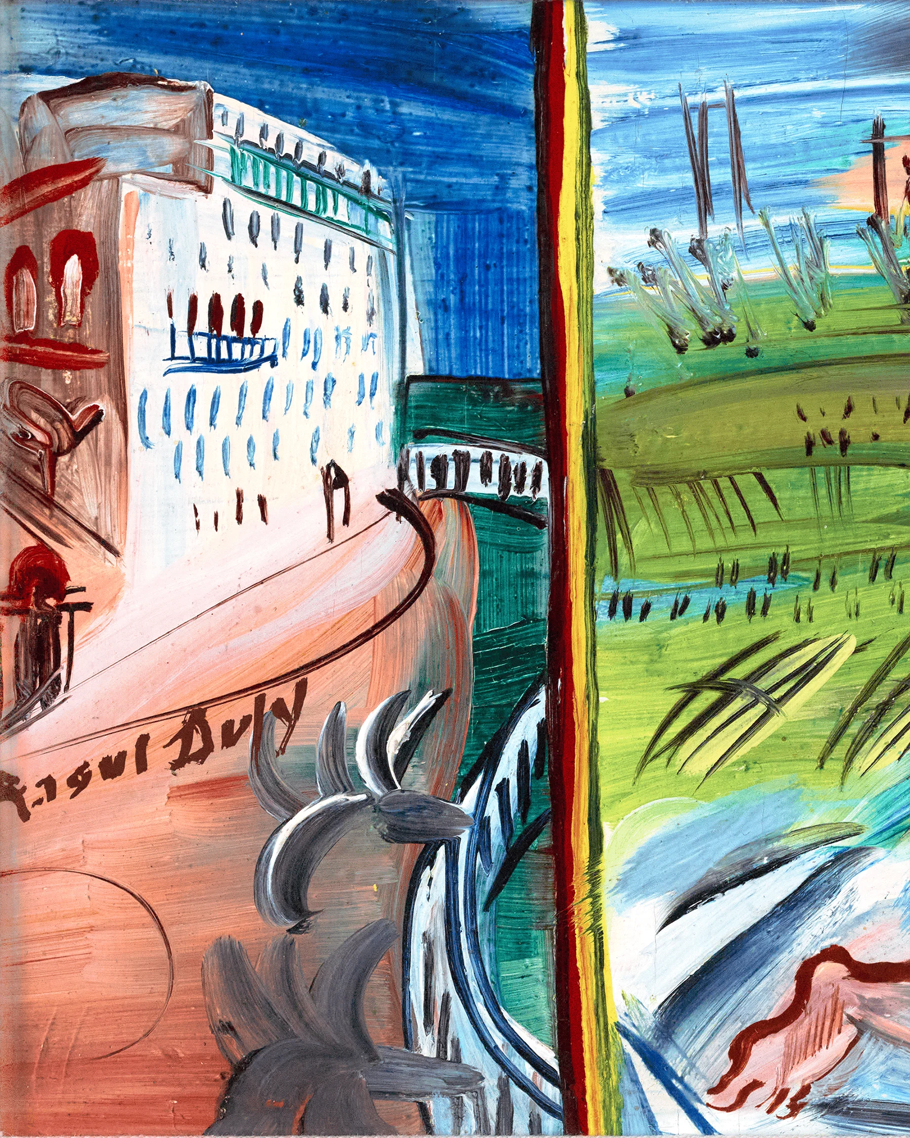 Composition en trois parties by Raoul Dufy - Image 3