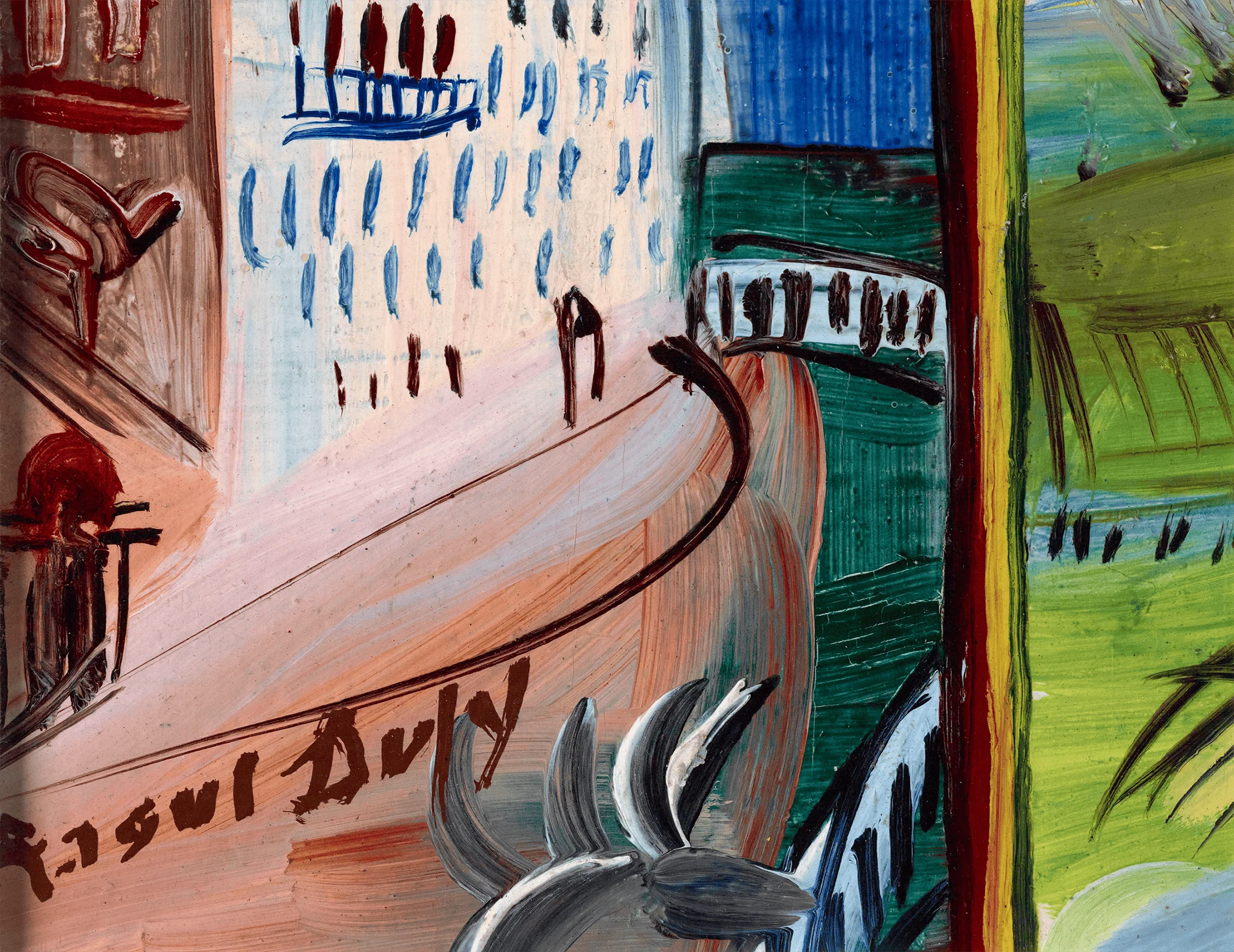 Composition en trois parties by Raoul Dufy - Image 6