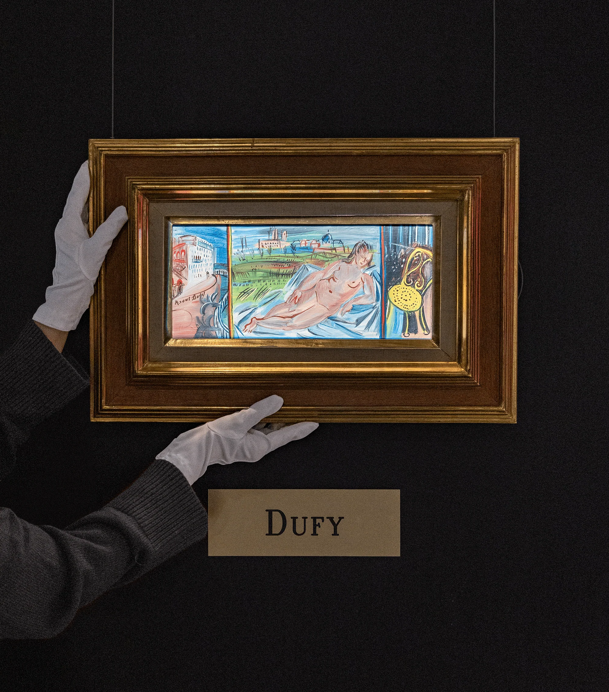 Composition en trois parties by Raoul Dufy - Image 8