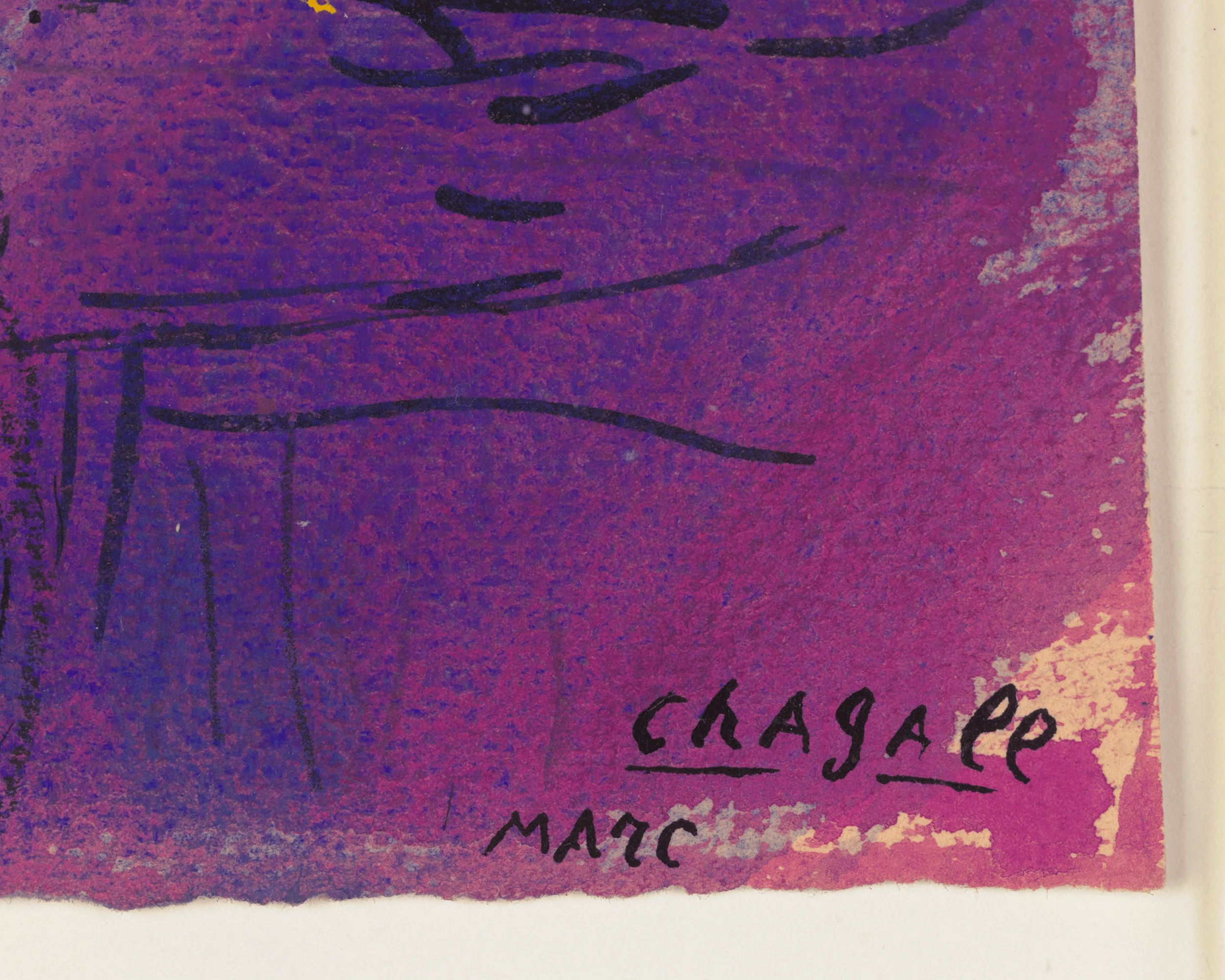 Couple devant buisson by Marc Chagall - Image 5