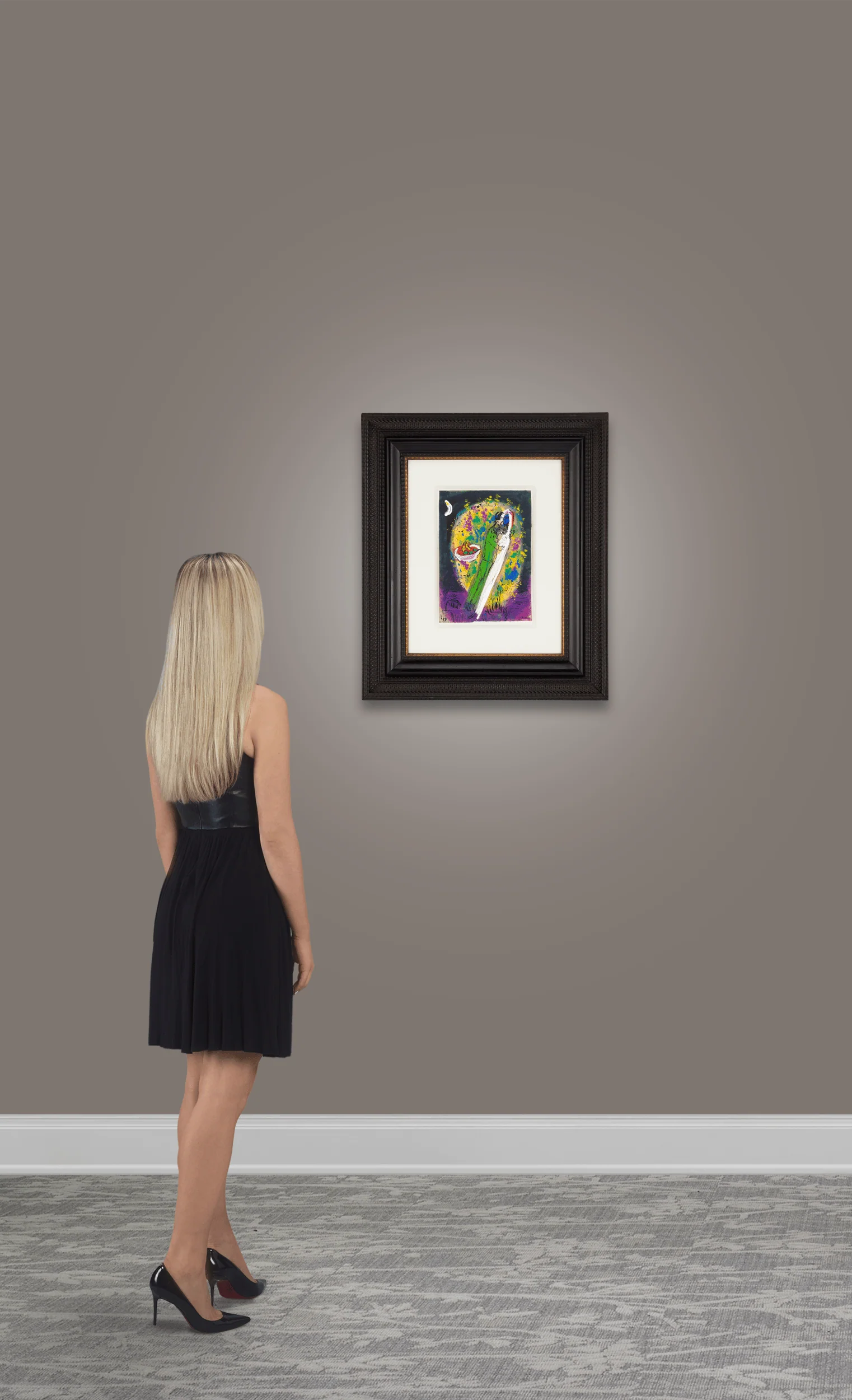 Couple devant buisson by Marc Chagall - Image 6