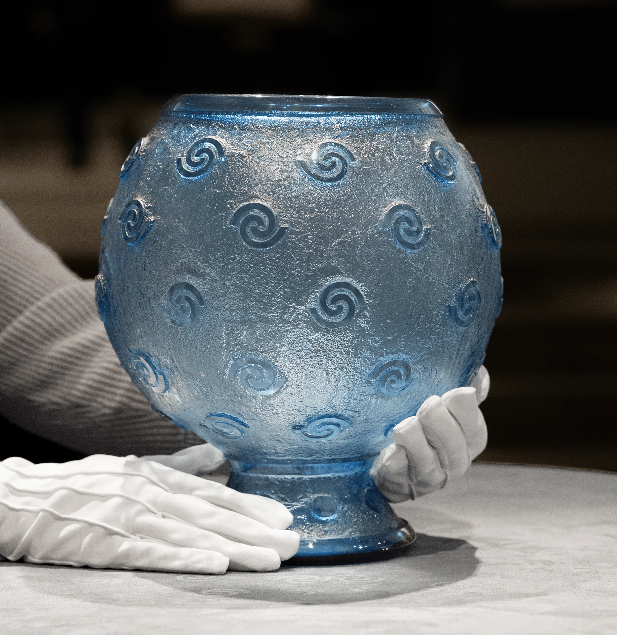 Daum Nancy Acid-Etched Vase - Image 6