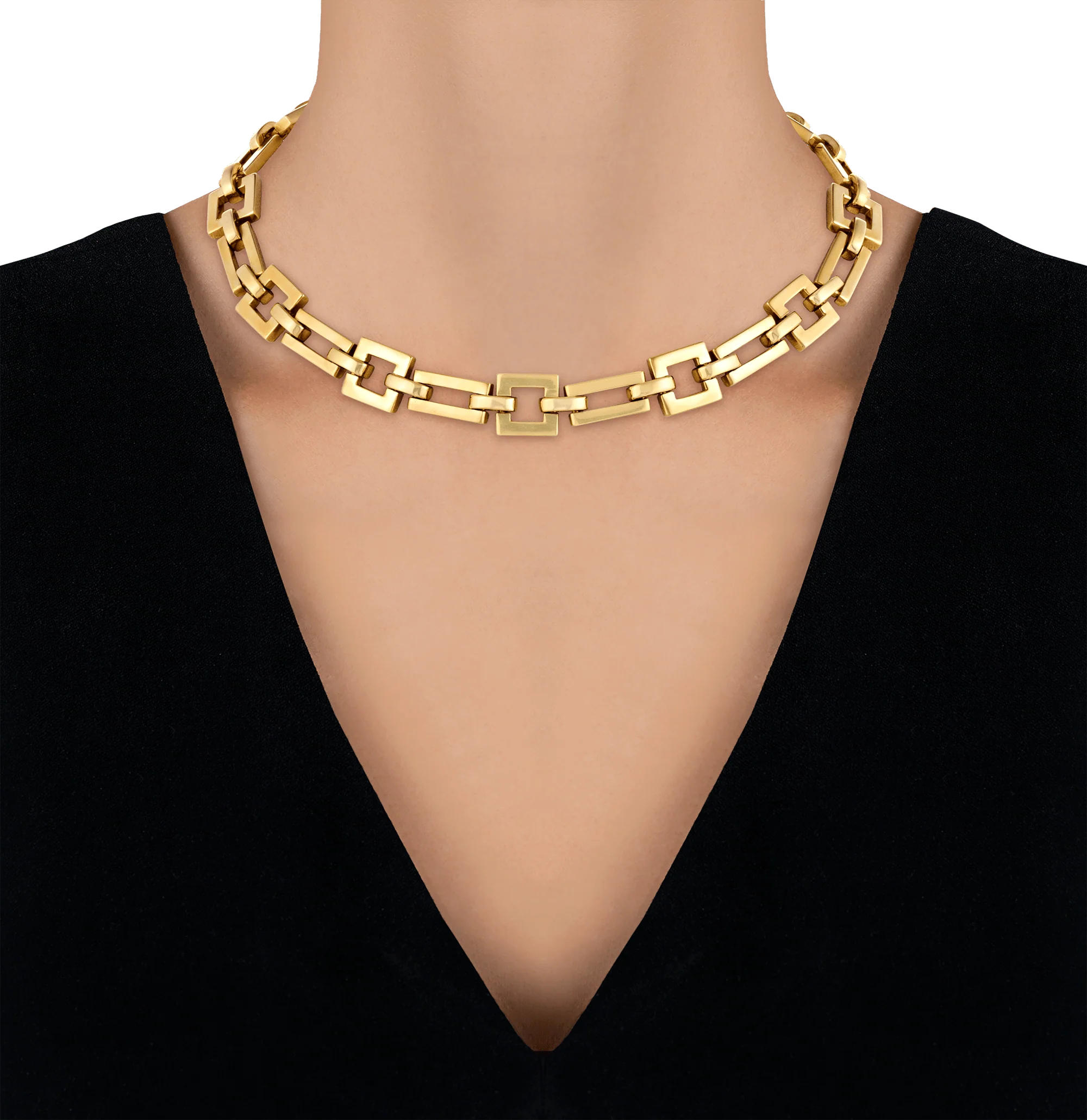 David Webb Convertible 18K Yellow Gold Chain - Image 4