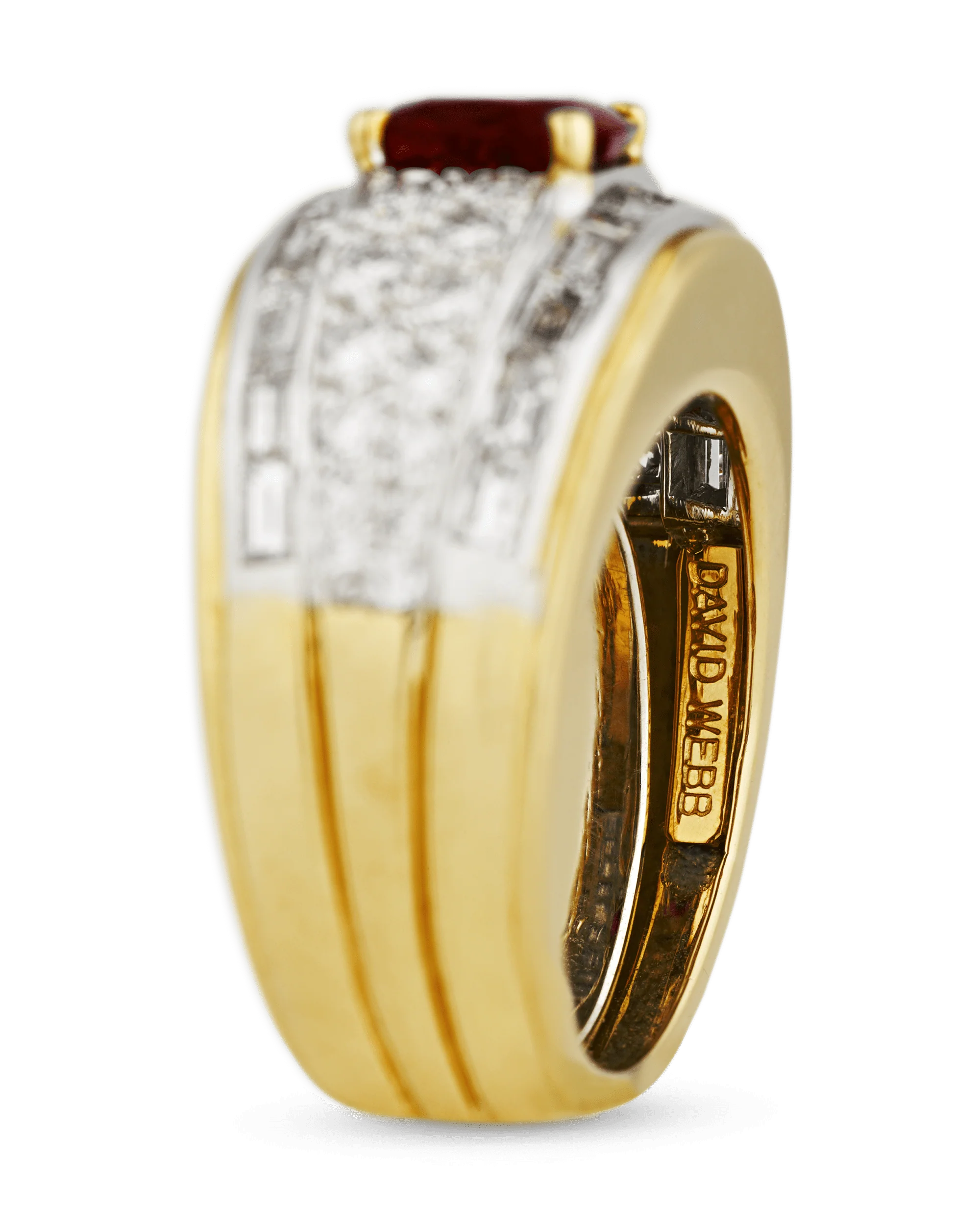 David Webb Ruby Ring, 1.46 Carats - Image 3