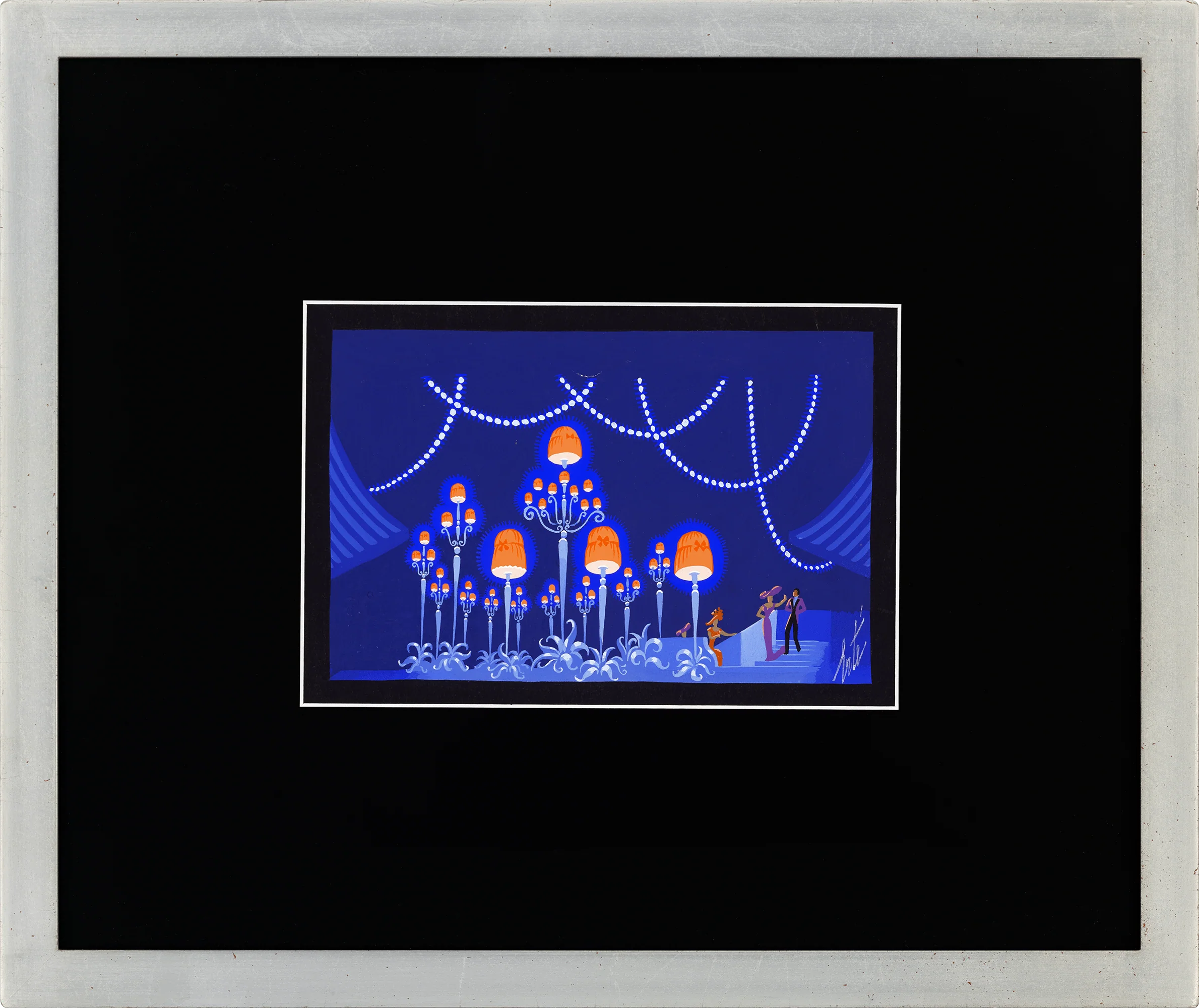 Décor Final pour Les Mamelles de Tirésias by  Erté - Image 2