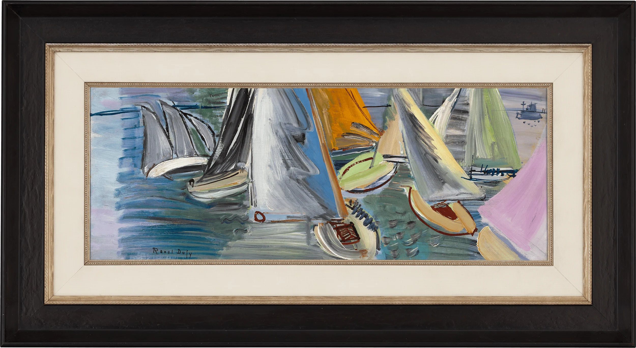 Départ des régates à Cowes by Raoul Dufy - Image 2