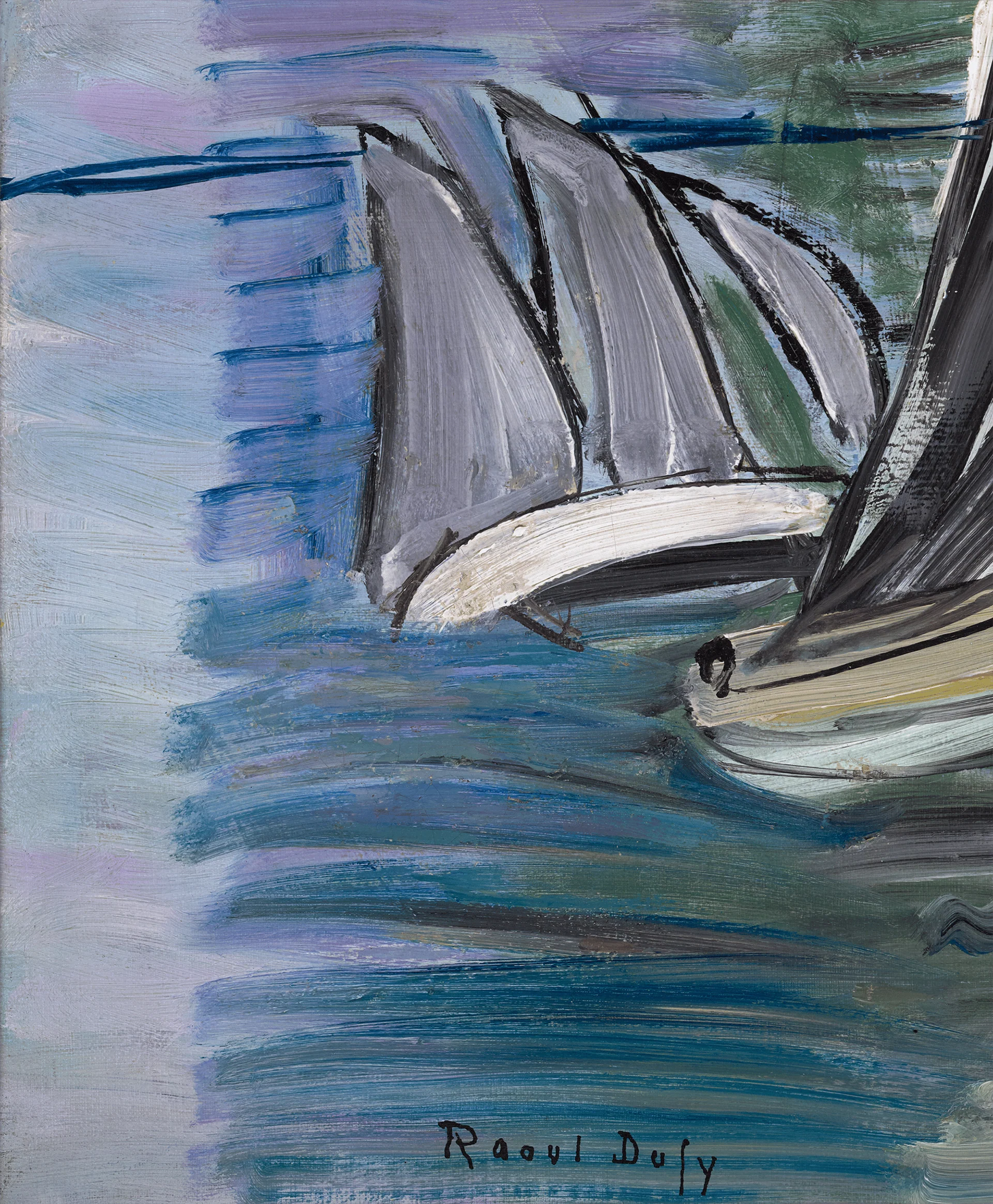 Départ des régates à Cowes by Raoul Dufy - Image 3