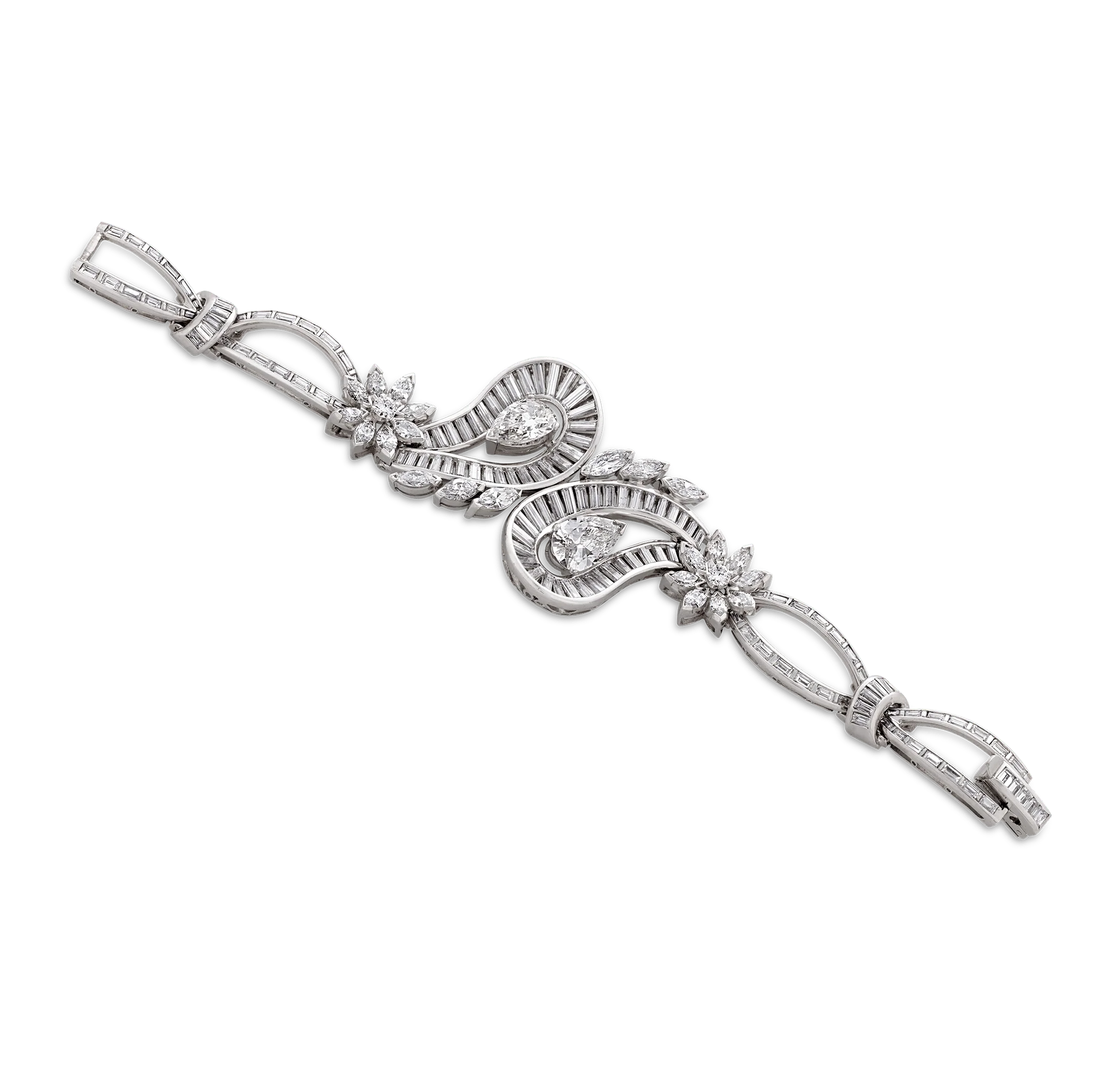 Diamond Bracelet, 13.62 Carats