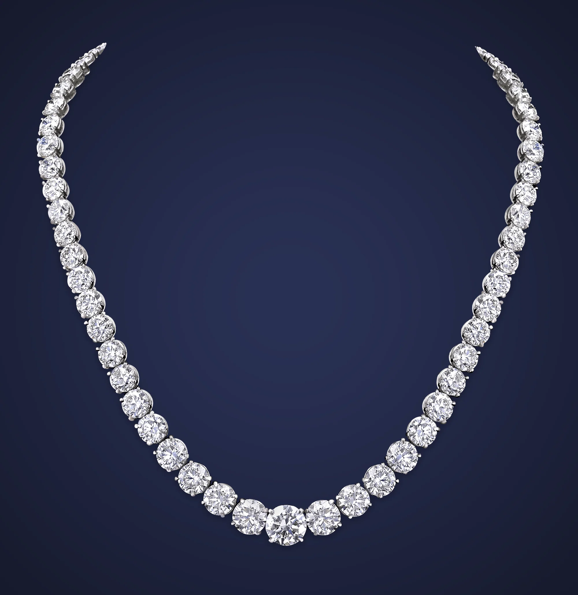 Diamond Rivière Necklace, 60.55 Carats - Image 2