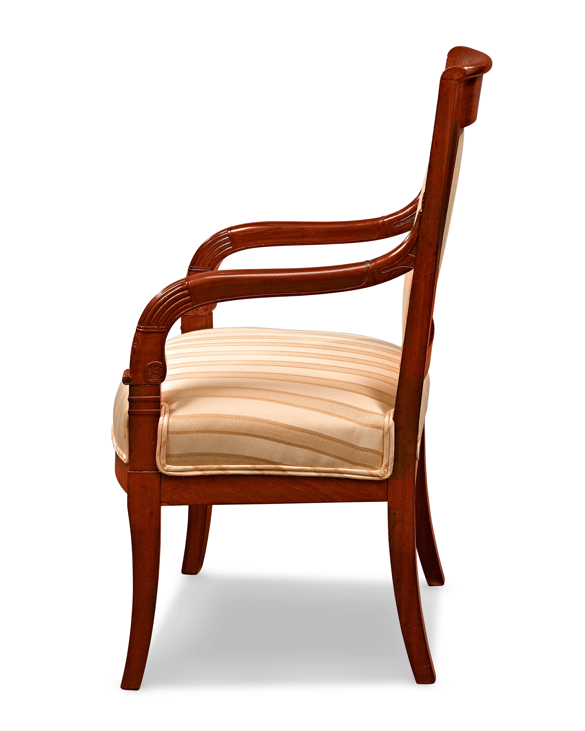 Directoire Upholstered Armchairs - Image 2