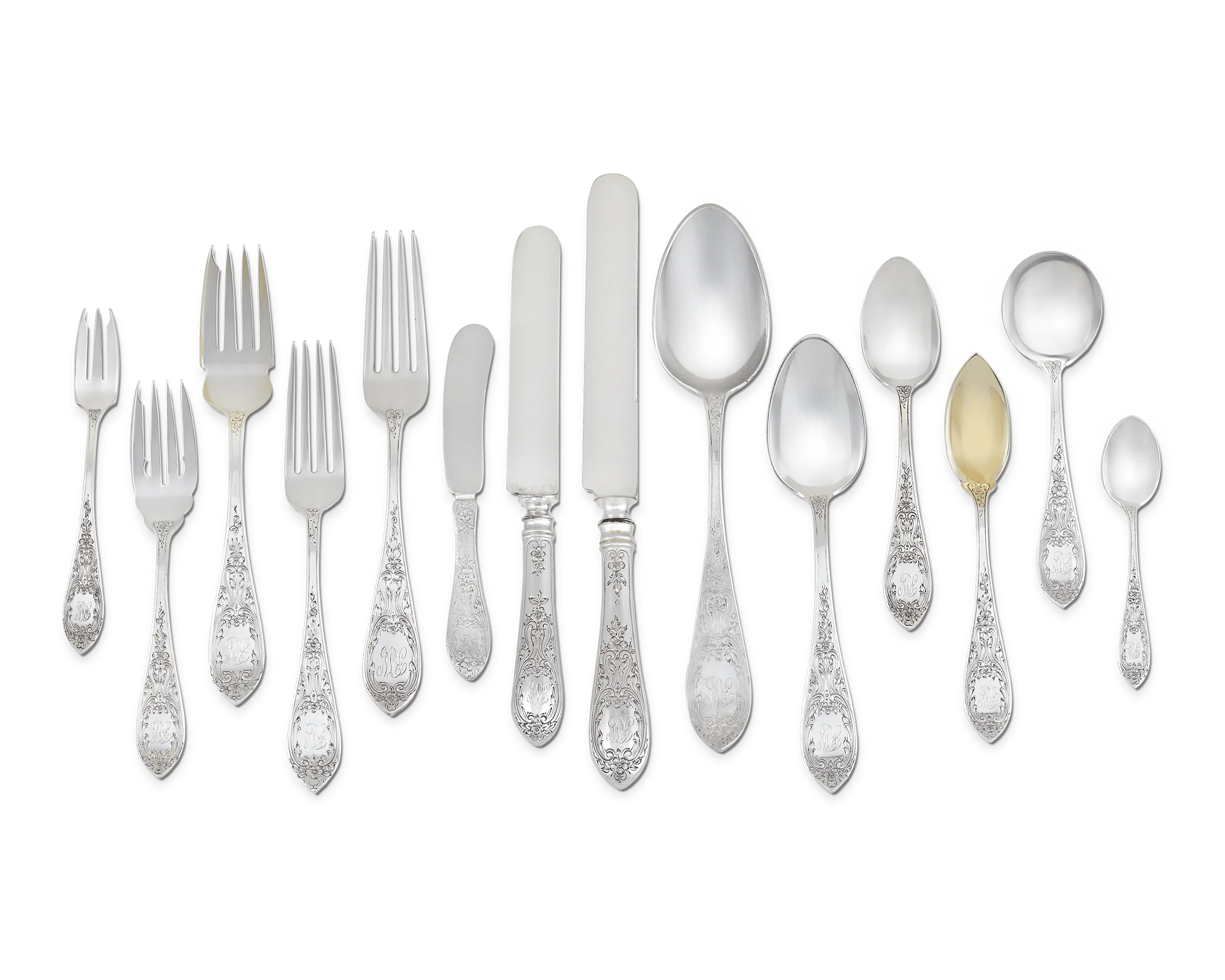 Durgin Wentworth Flatware Service, 167 Pieces - Image 4