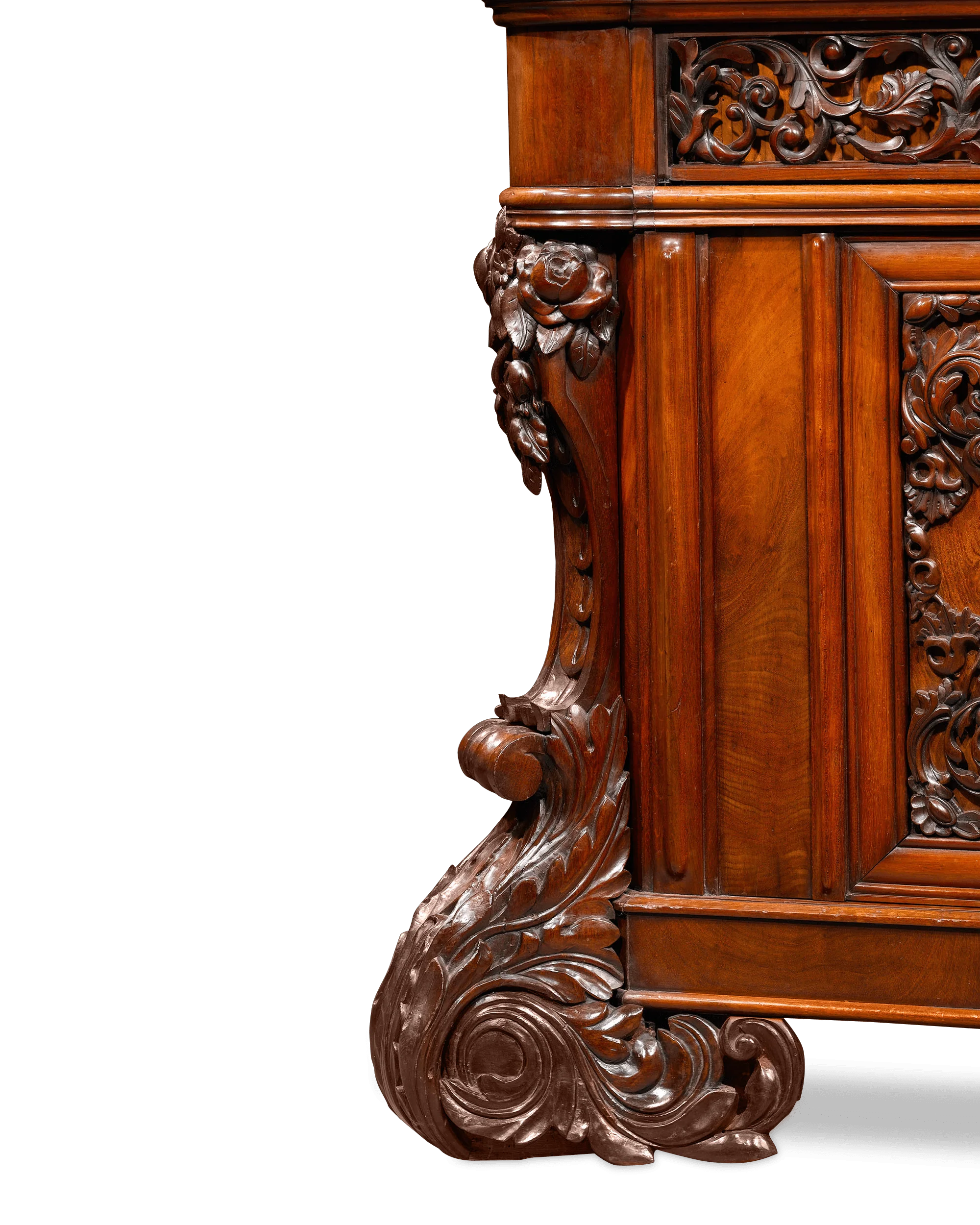Dutch Bureau Bookcase - Image 7