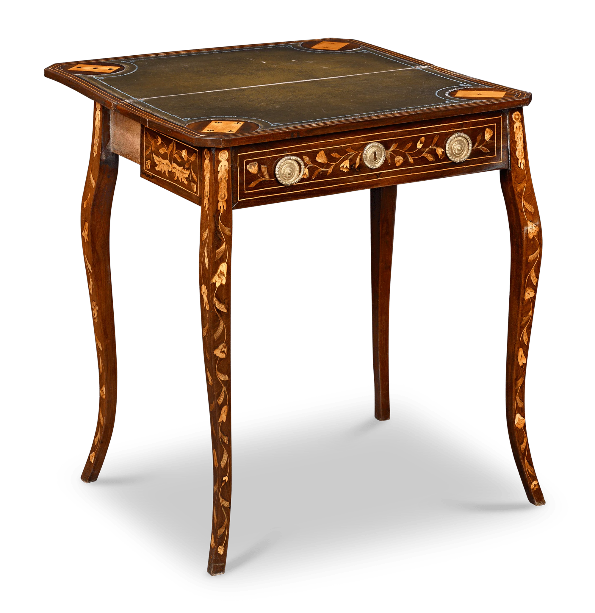 Dutch Marquetry Game Table