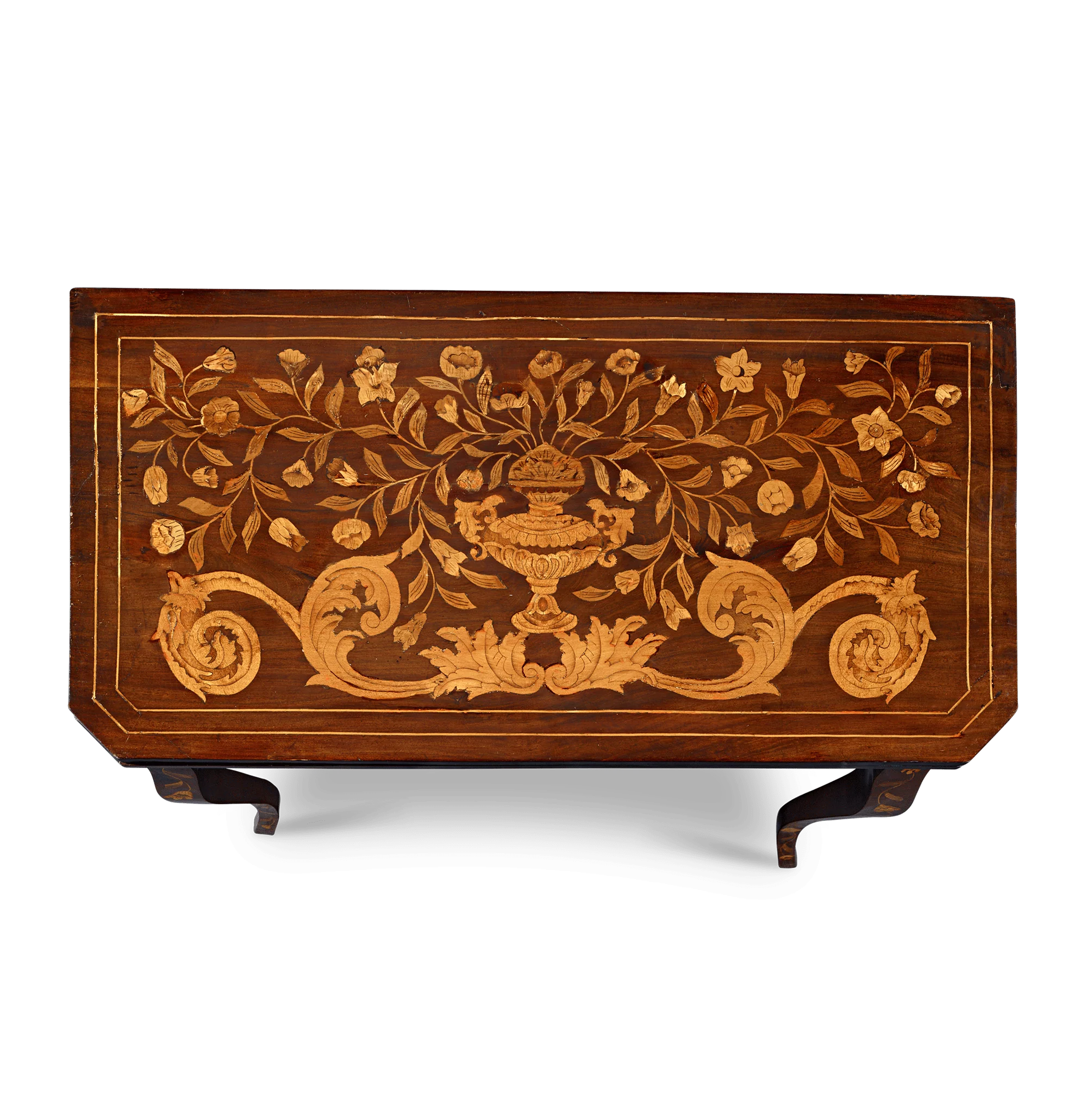 Dutch Marquetry Game Table - Image 3