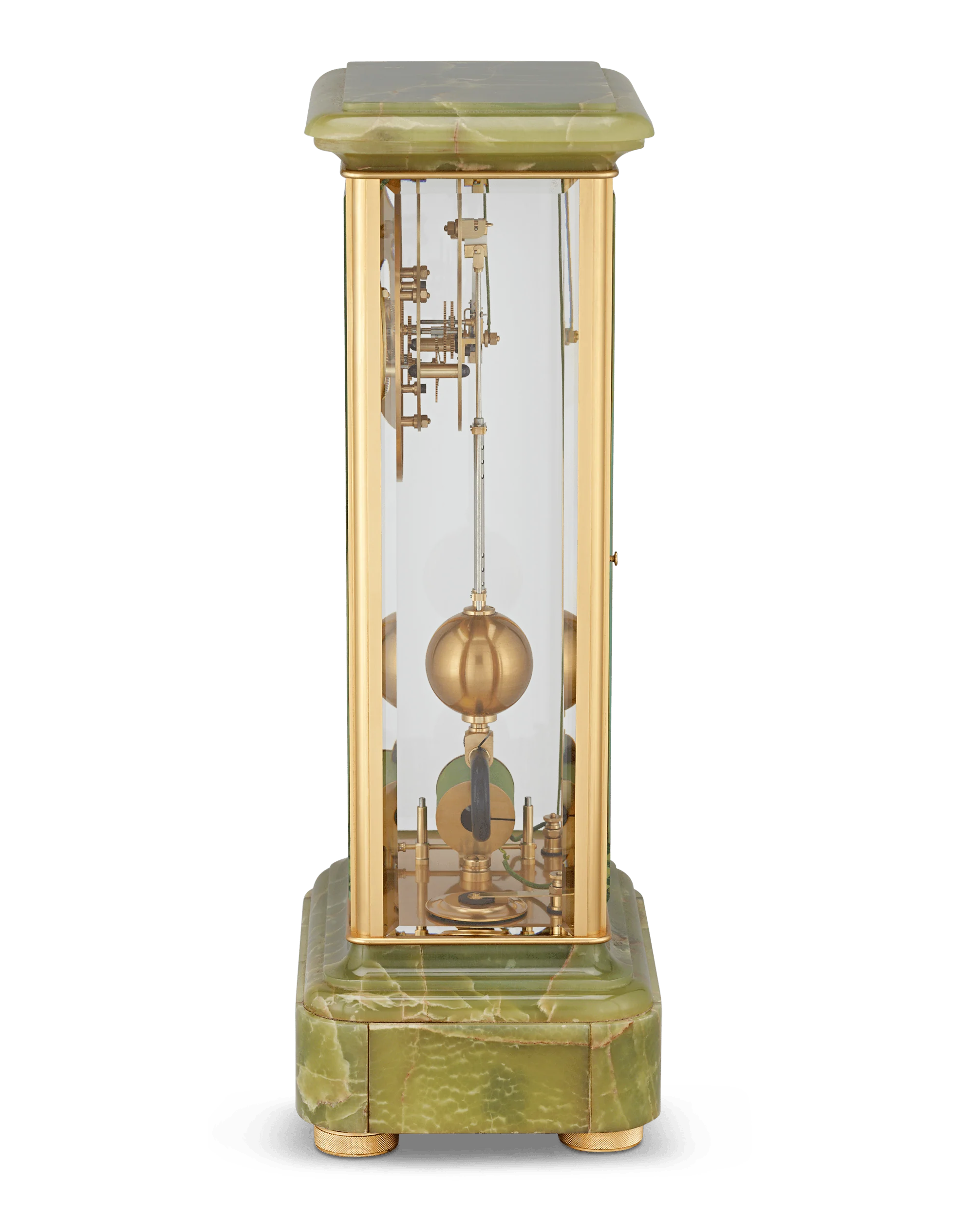 Early Electric Regulator Clock by Vigreux Brillié - Image 4