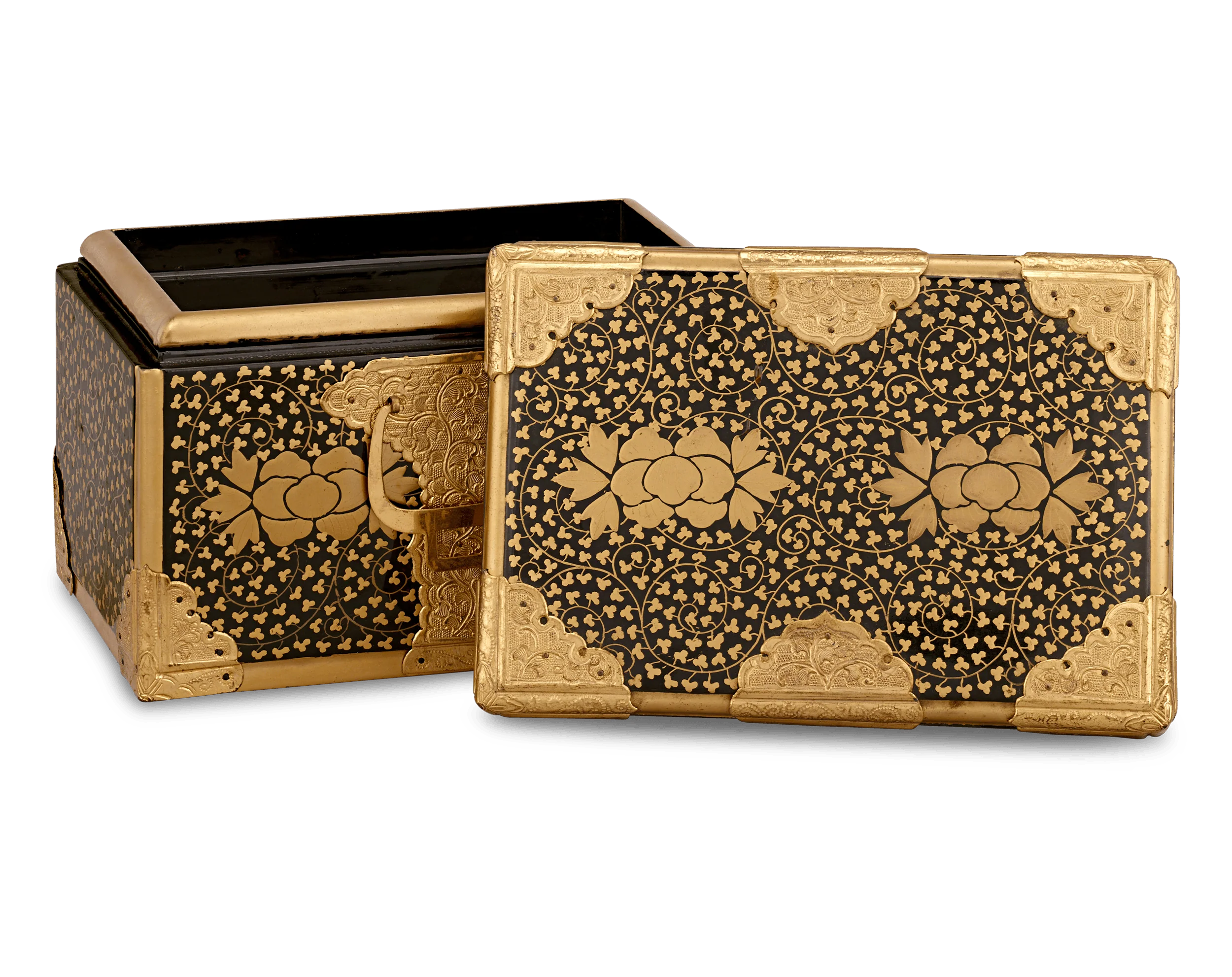 Edo-Period Lacquerware Chest - Image 2