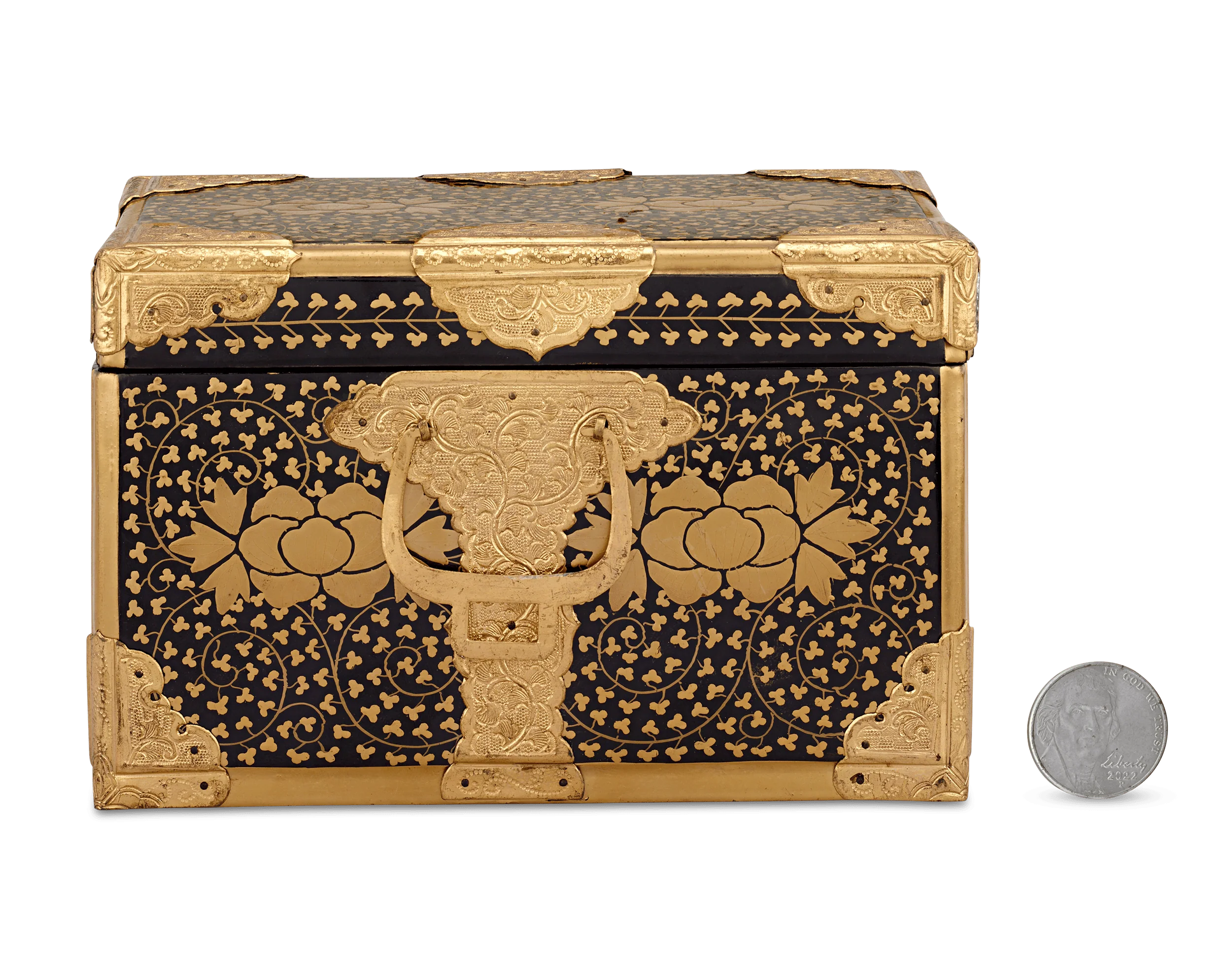Edo-Period Lacquerware Chest - Image 5