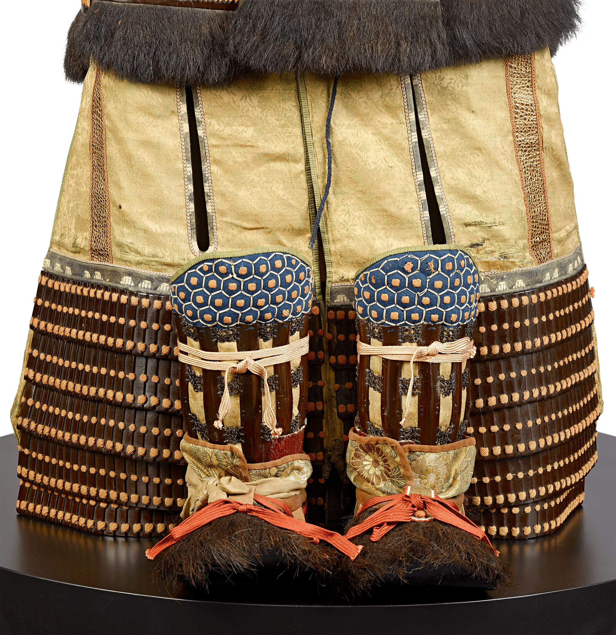 Edo-period Orange-Laced Samurai Suit - Image 8