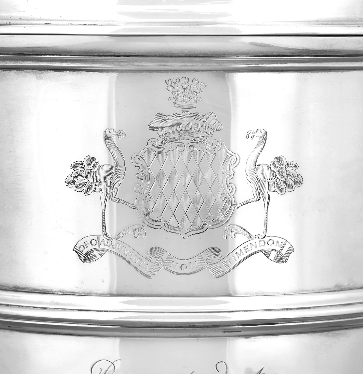 Edward VII Presentation Silver Wine Cooler for Viscount Fitzwilliams - Image 4