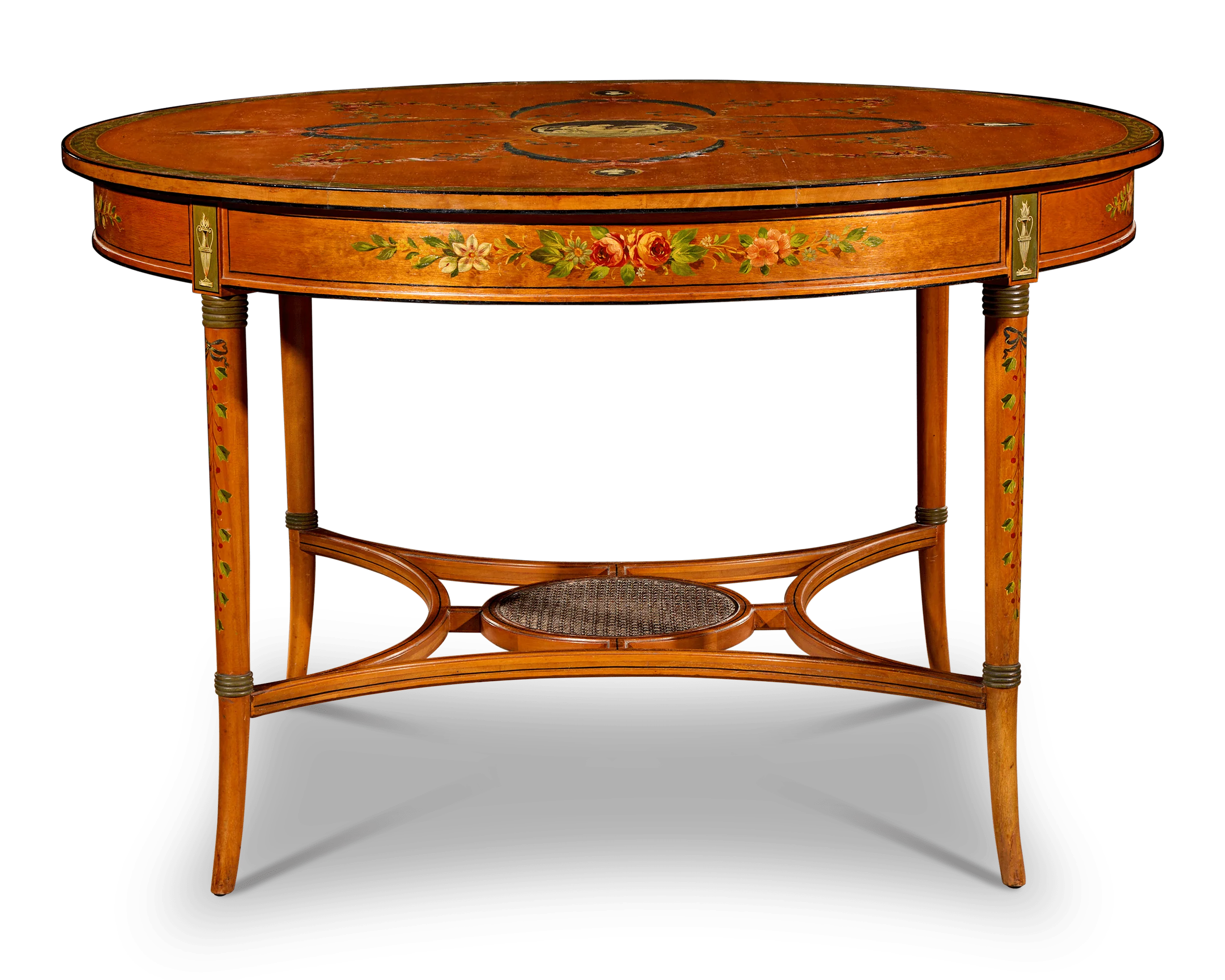 Edwardian Satinwood Table