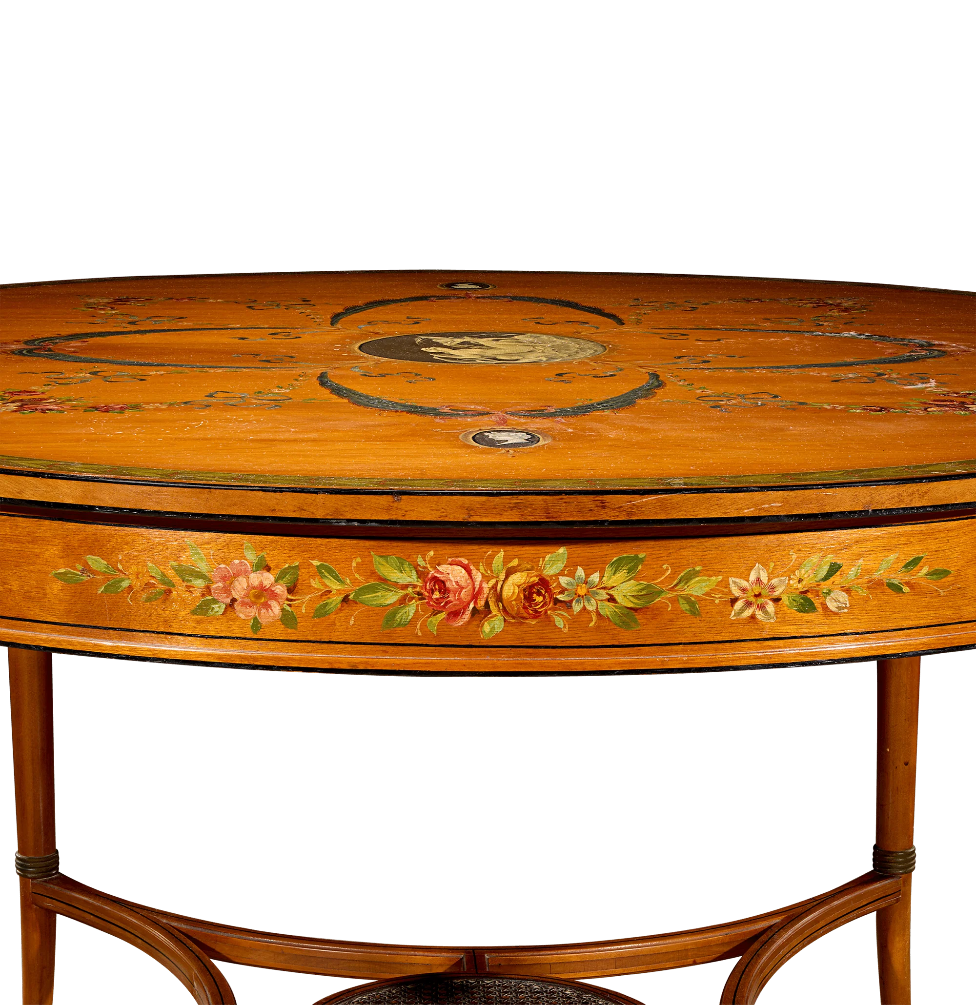 Edwardian Satinwood Table - Image 5