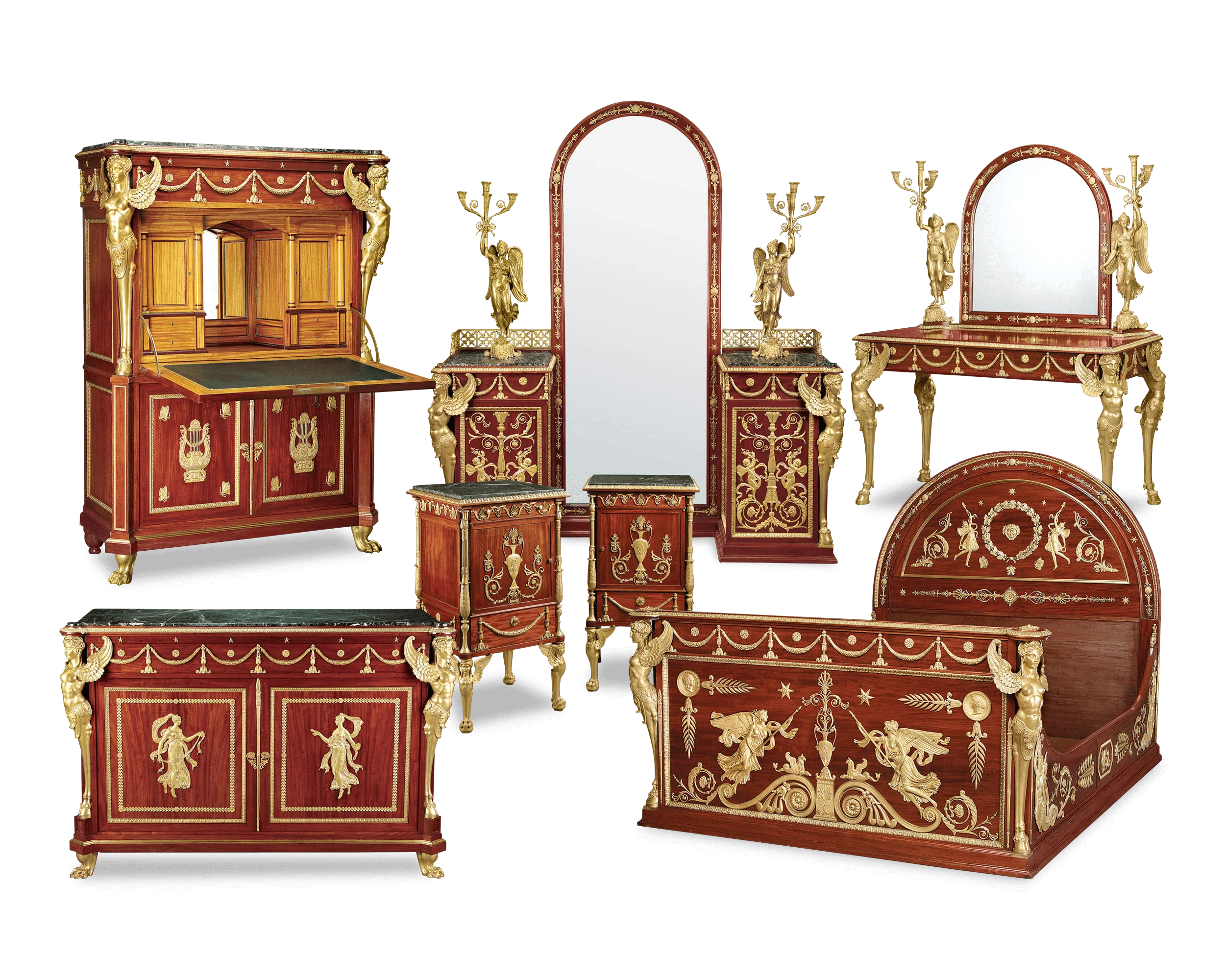 Egyptian Empire Bedroom Suite - Image 3