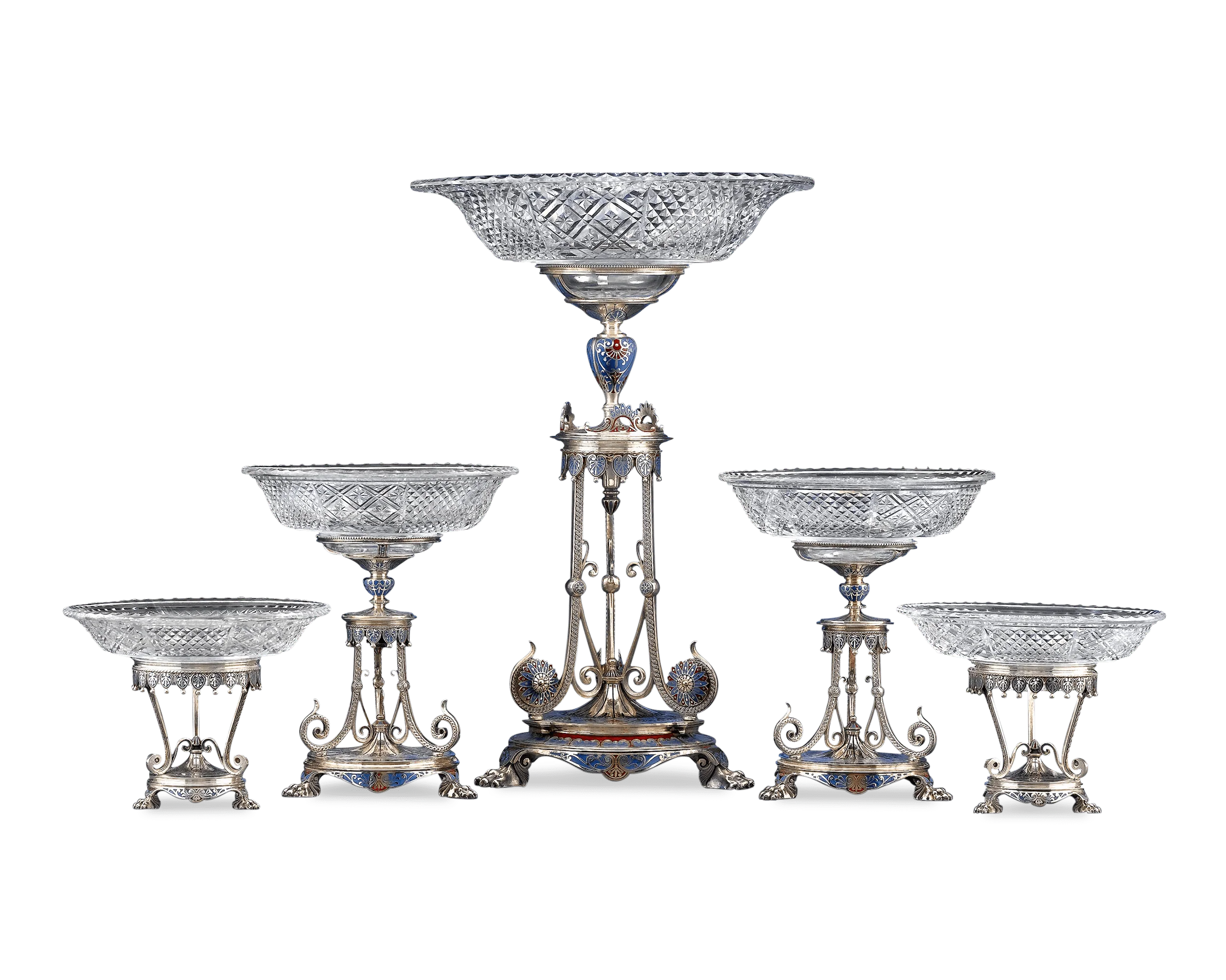 Elkington & Co. Garniture Set