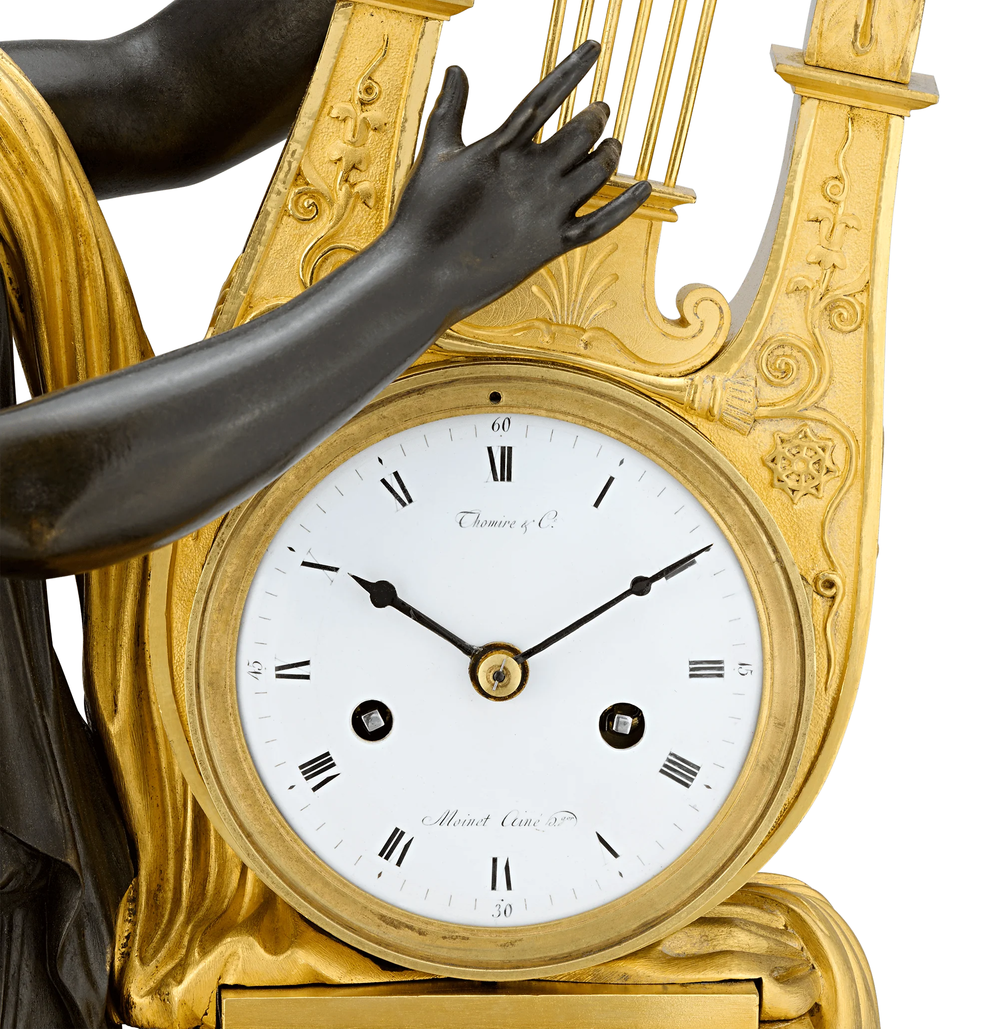 Empire Erato Mantel Clock by Thomire & Cie - Image 4