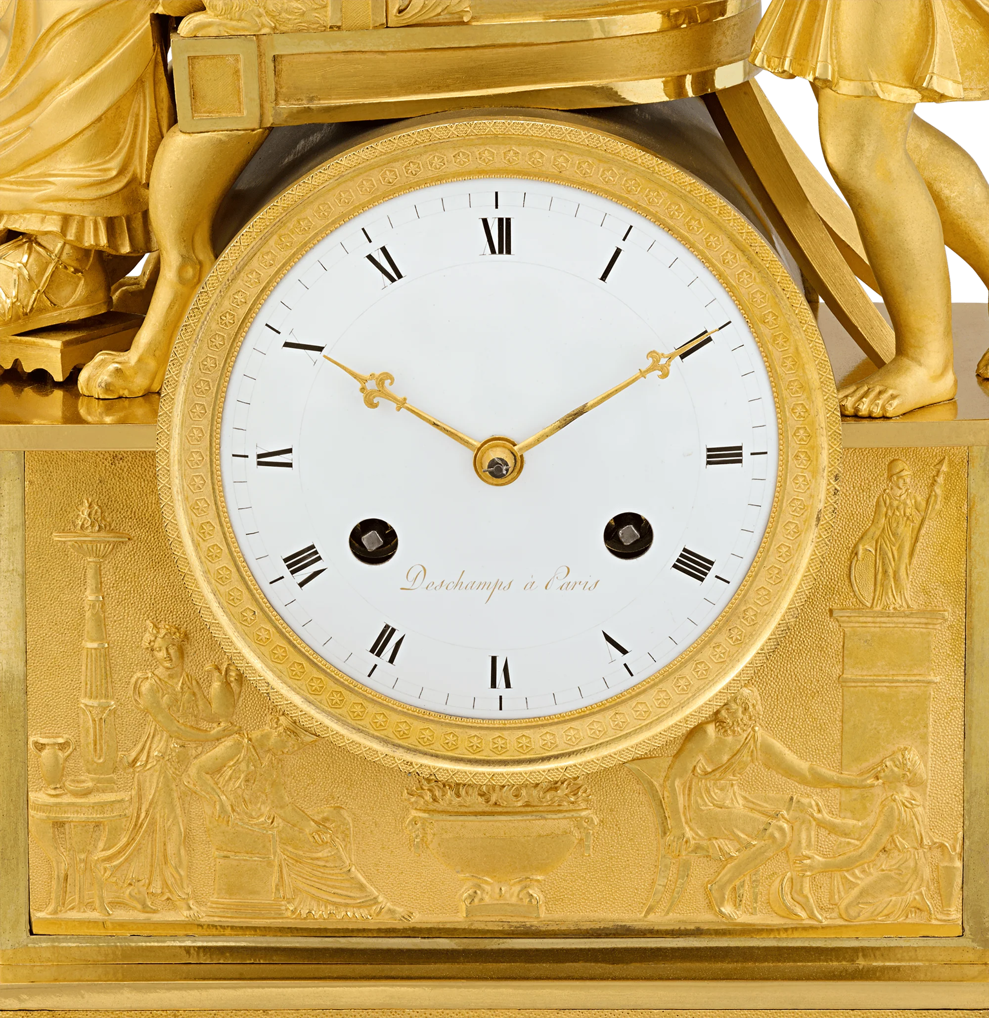 Empire Tekmessa and Eurysakes Mantel Clock - Image 4