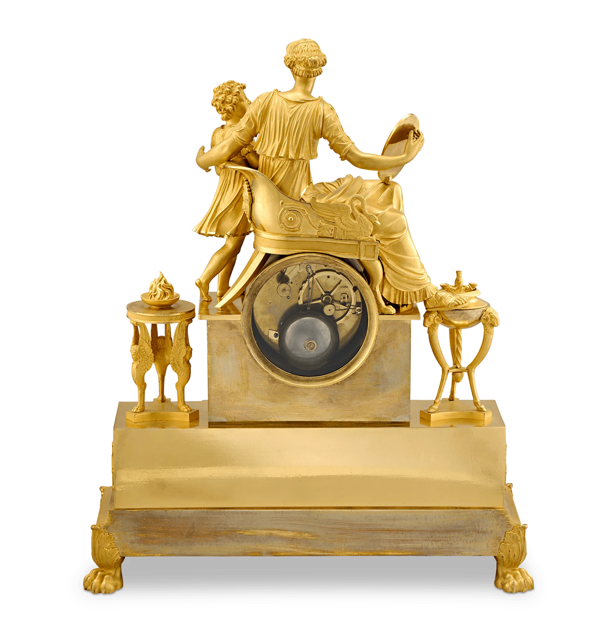 Empire Tekmessa and Eurysakes Mantel Clock - Image 5