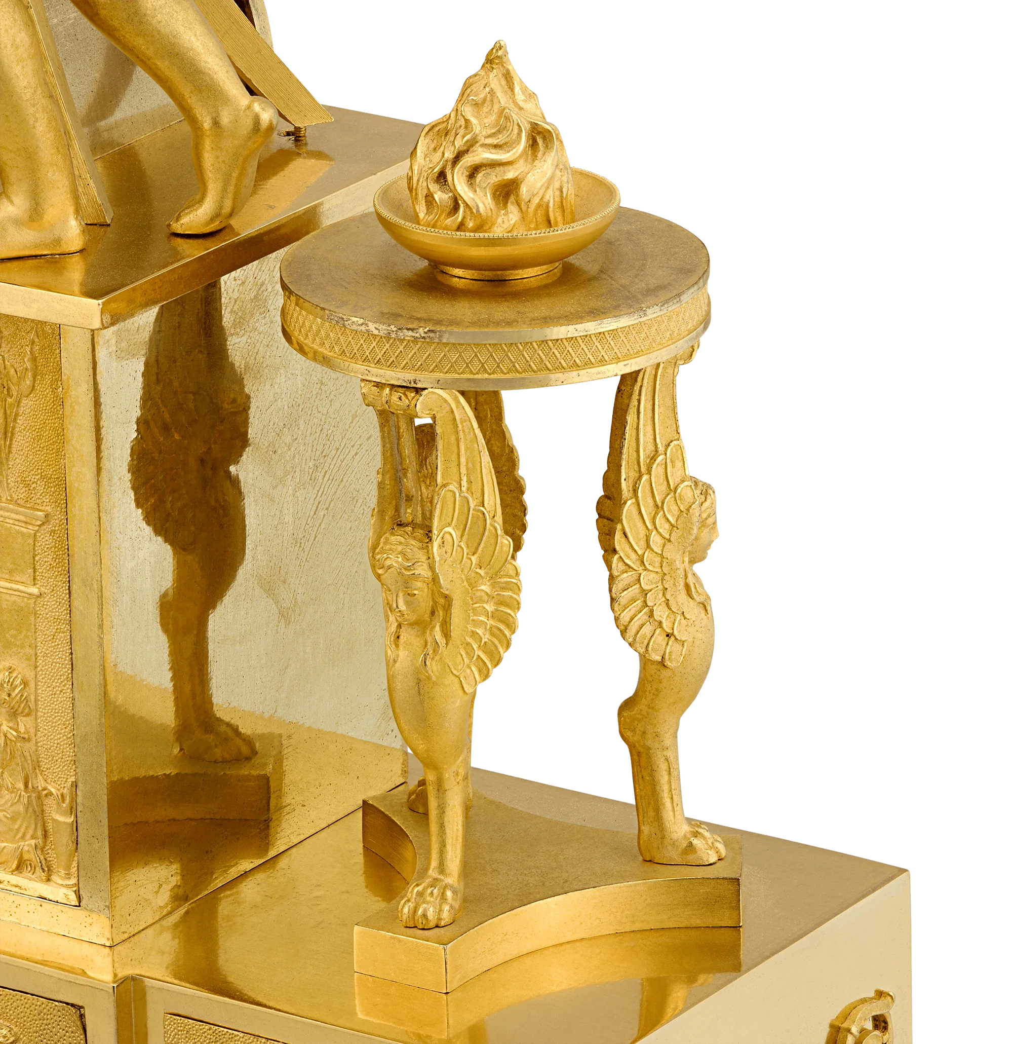 Empire Tekmessa and Eurysakes Mantel Clock - Image 8