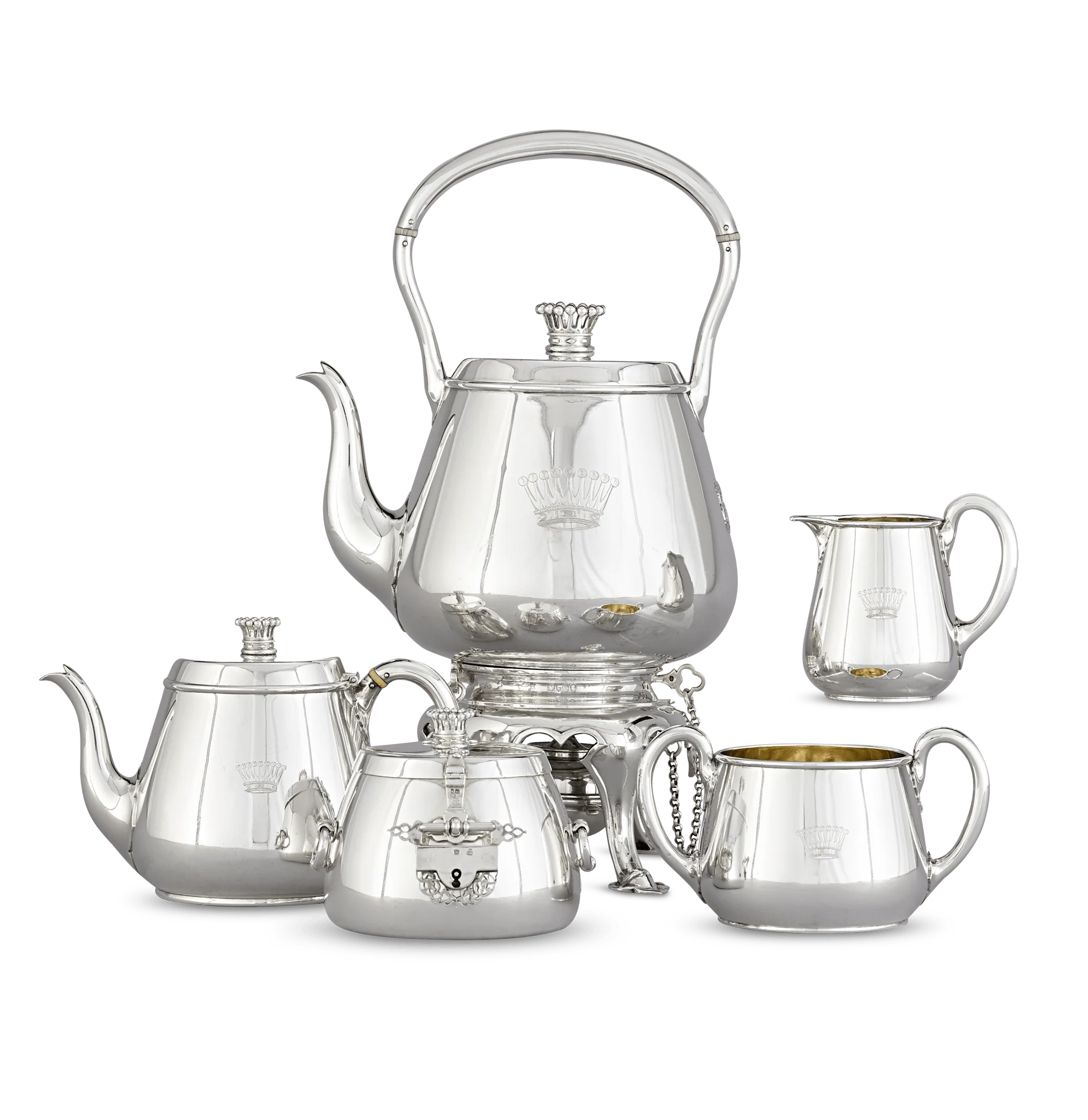 Empress Eugénie Silver Picnic Set - Image 5