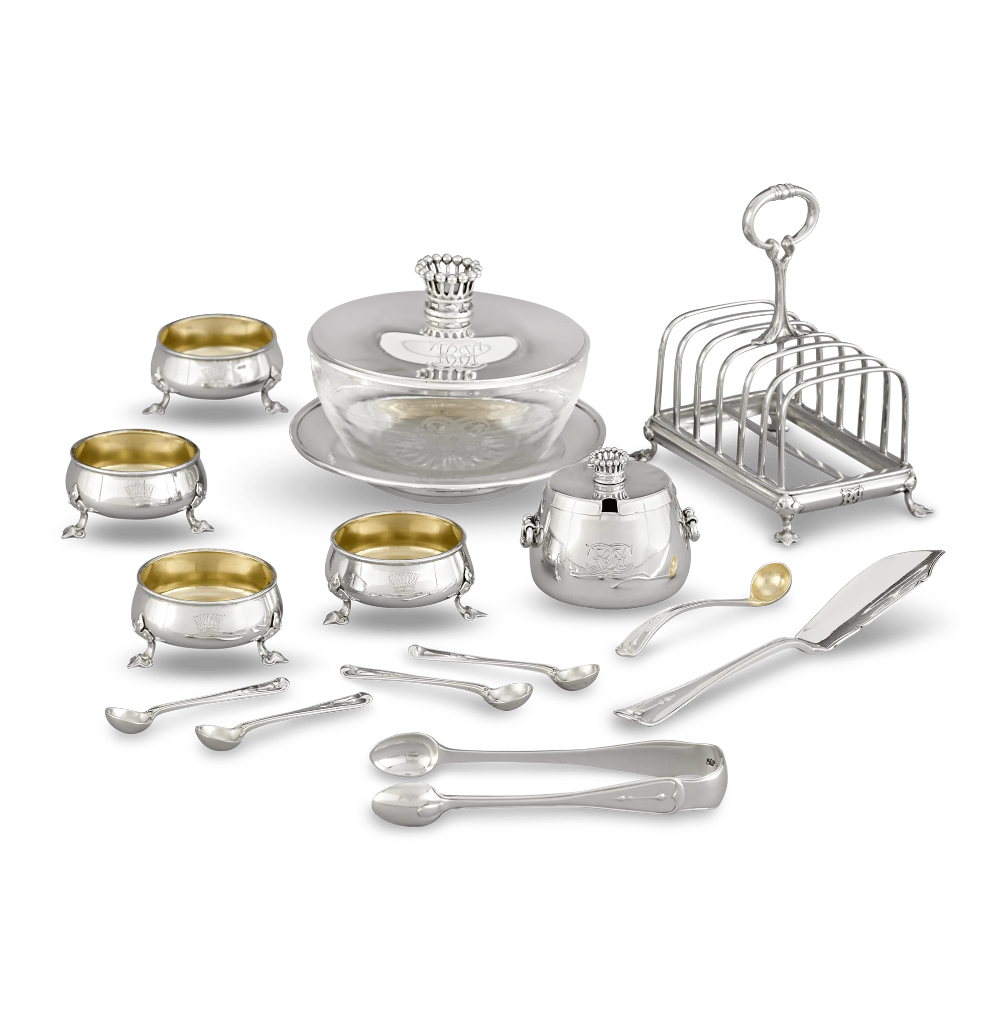 Empress Eugénie Silver Picnic Set - Image 7