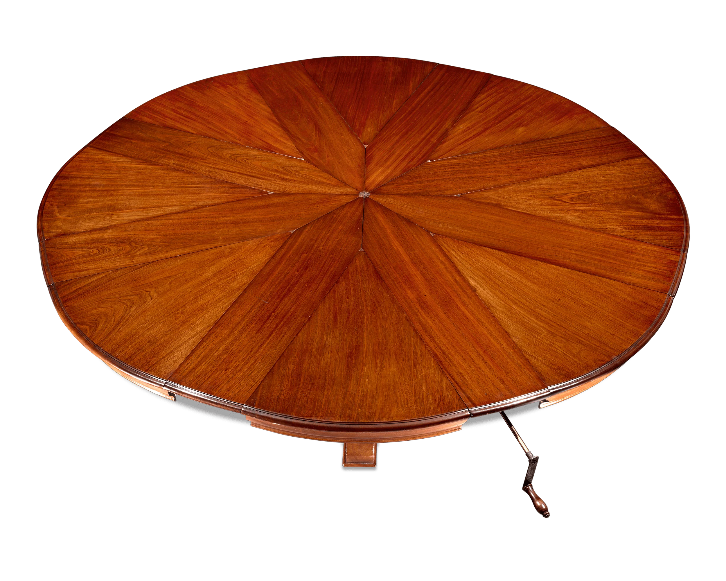 English Mahogany Expanding Table - Image 5